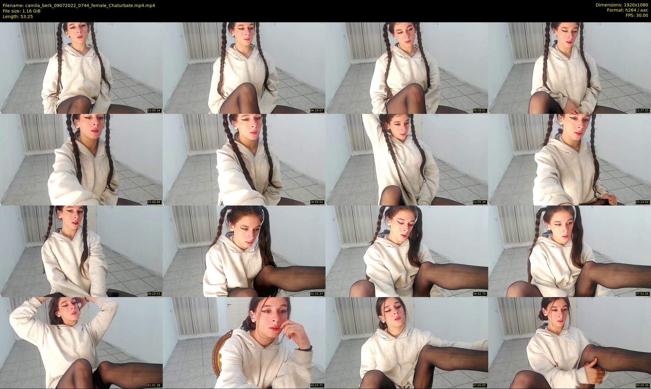 camila_berk — 54 minute Chaturbate female cam show recording, 1080p, Jul 9, 2022