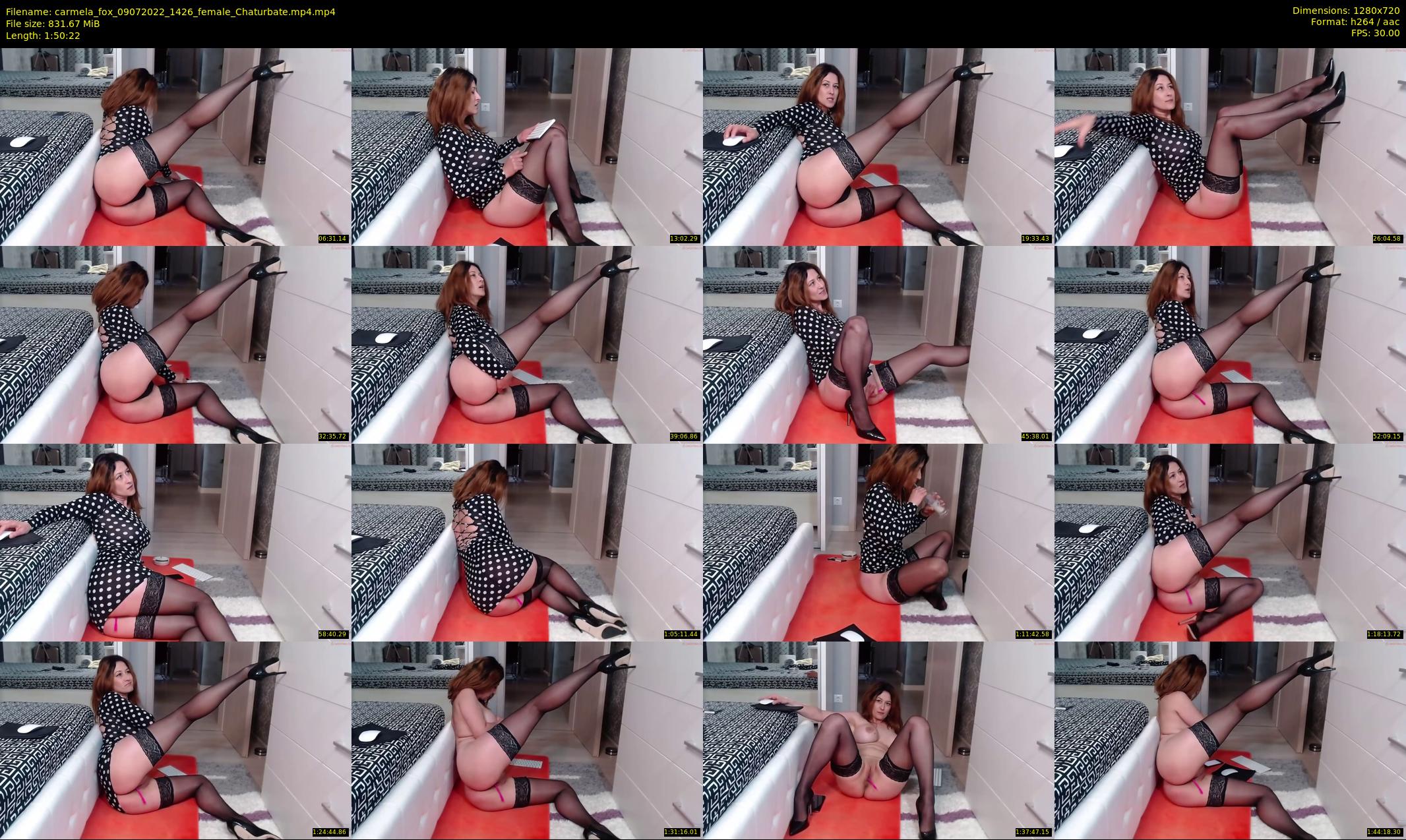 carmela_fox — 111 minute Chaturbate female cam show recording, 720p, Jul 9, 2022