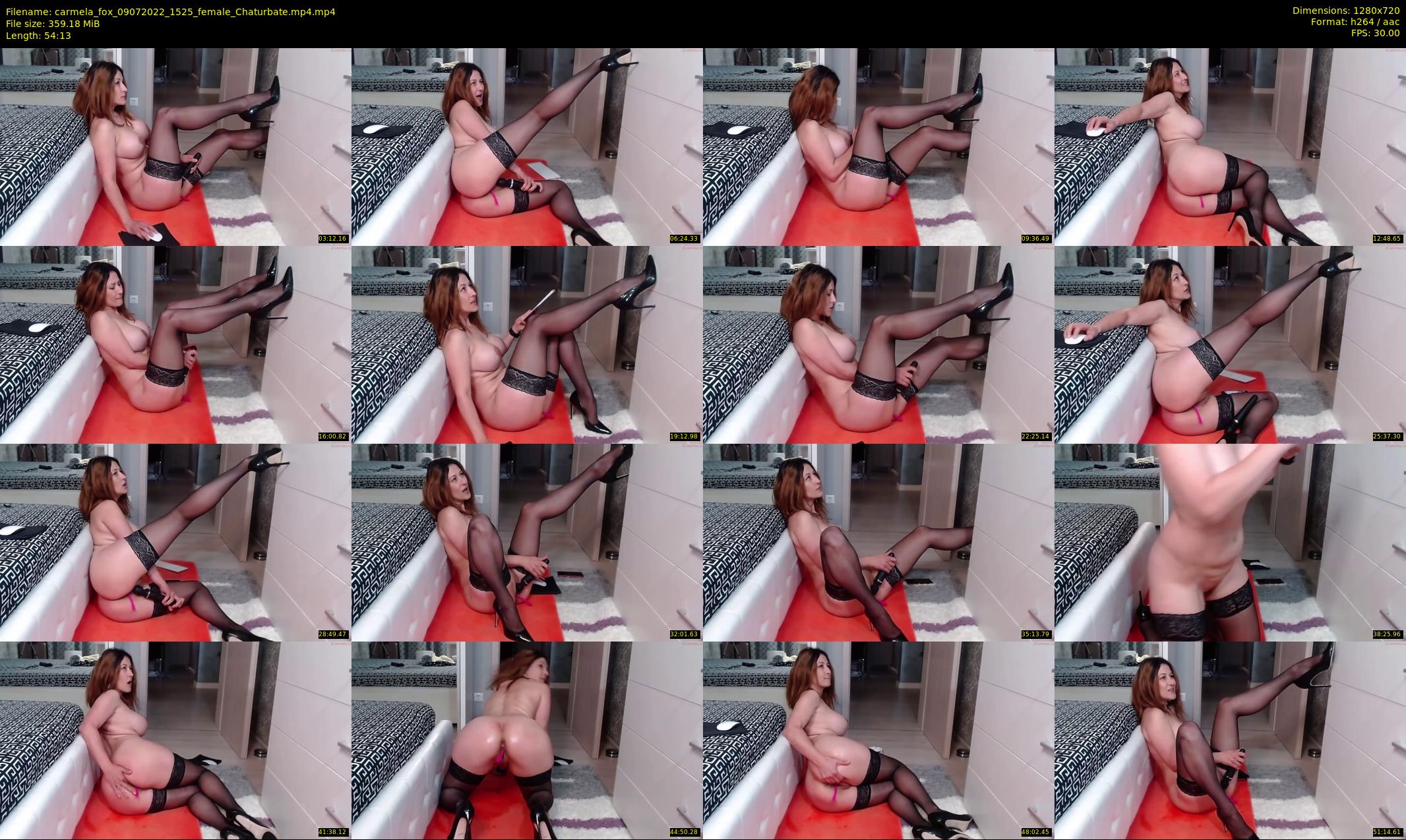 carmela_fox — 55 minute Chaturbate female cam show recording, 720p, Jul 9, 2022