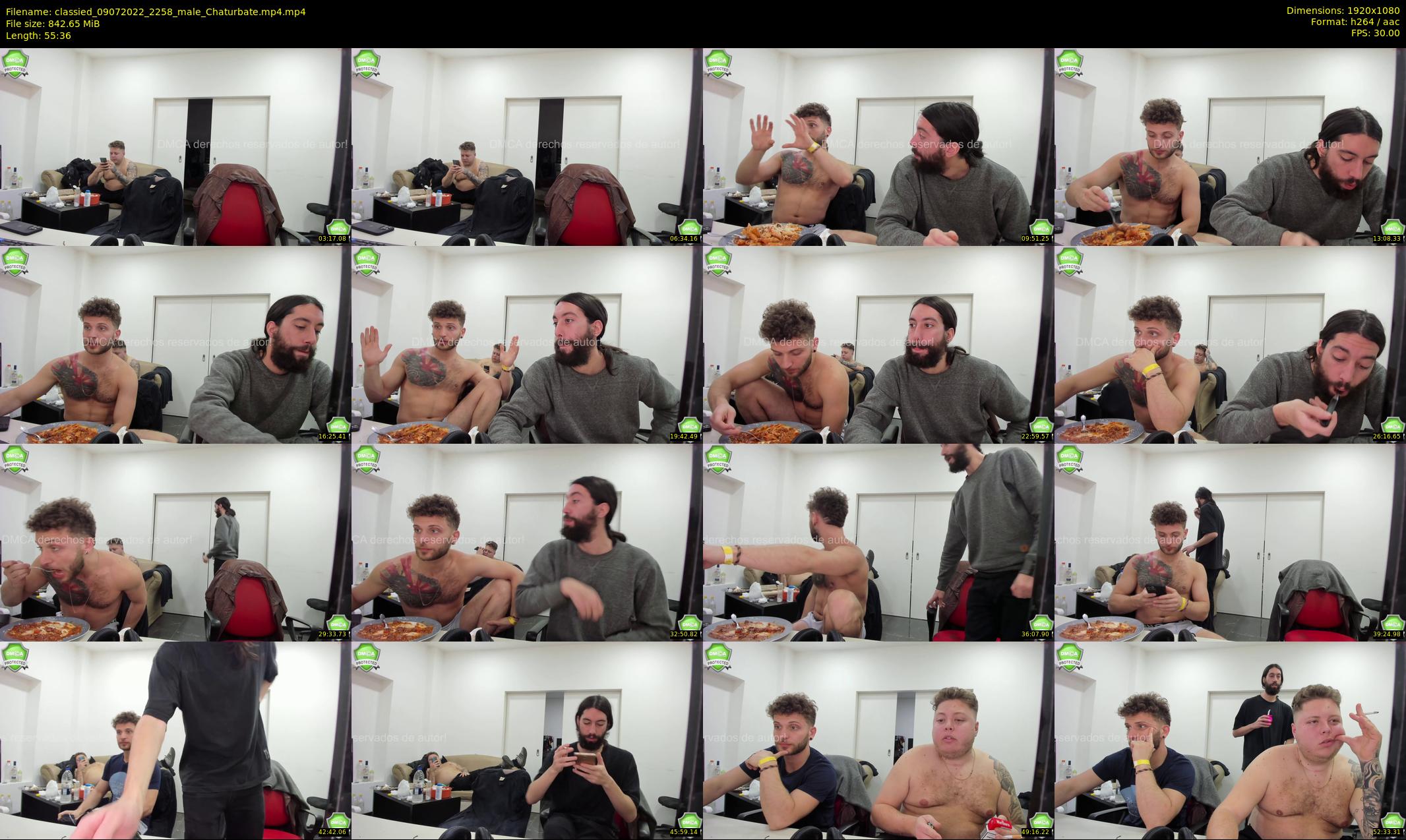 classied — 56 minute Chaturbate male cam show recording, 1080p, Jul 9, 2022