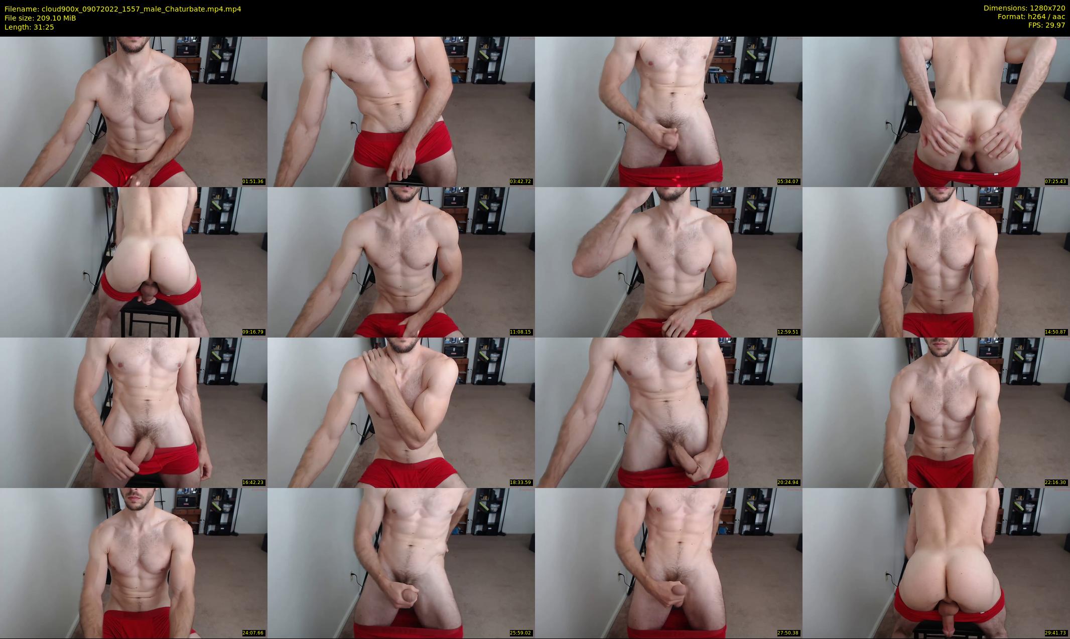 cloud900x — 32 minute Chaturbate male cam show recording, 720p, Jul 9, 2022