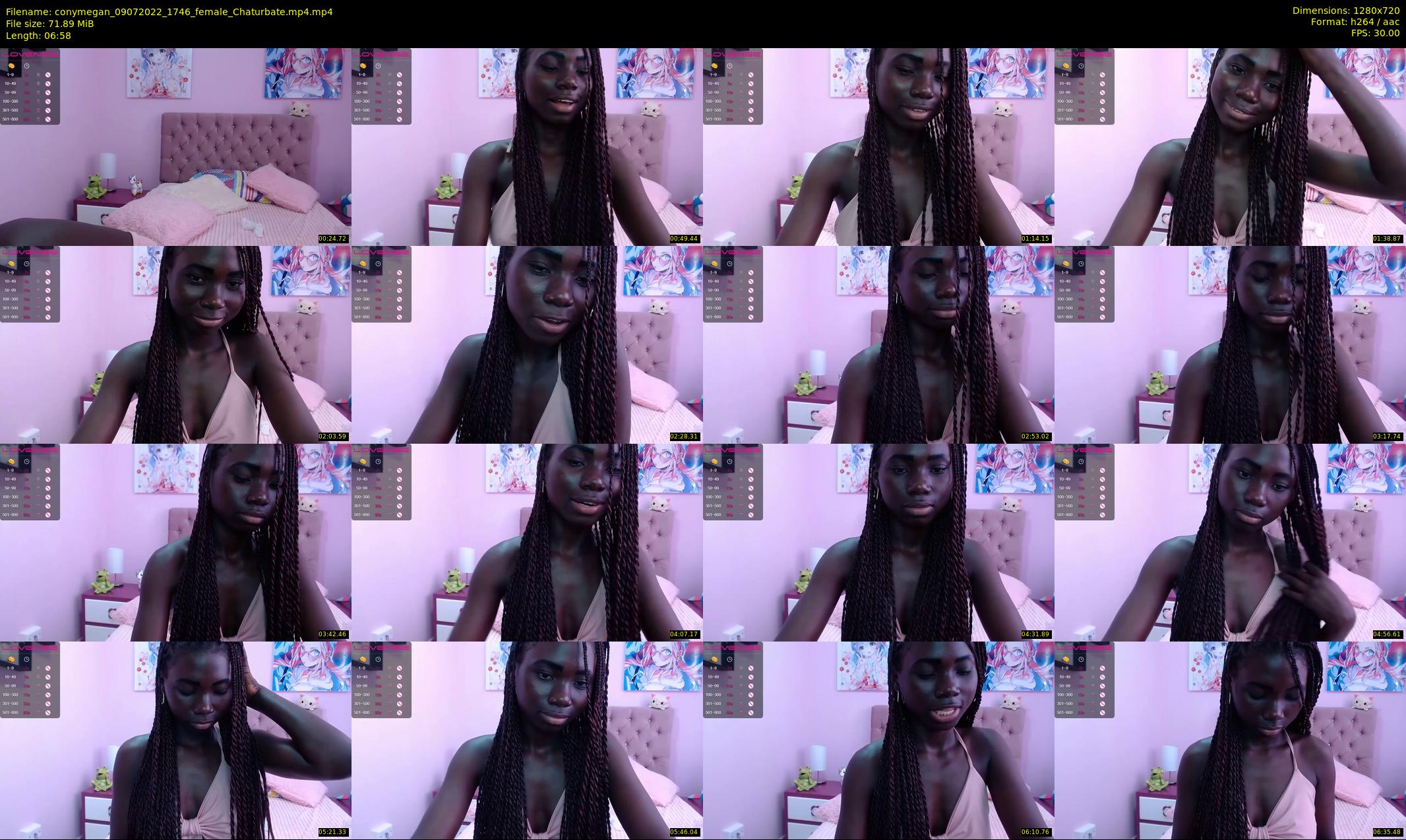 conymegan — 7 minute Chaturbate female cam show recording, 720p, Jul 9, 2022