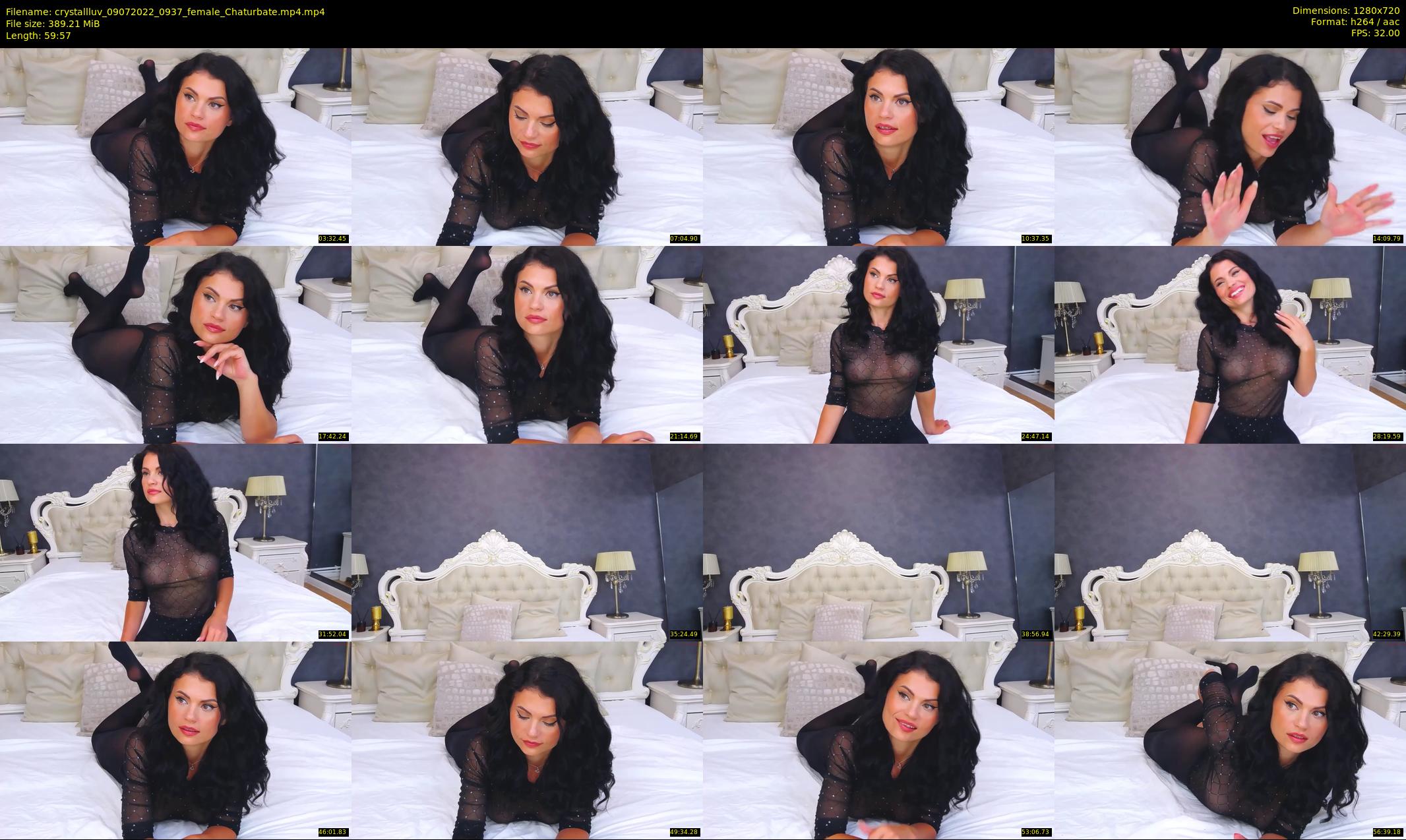 crystallluv — 60 minute Chaturbate female cam show recording, 720p, Jul 9, 2022