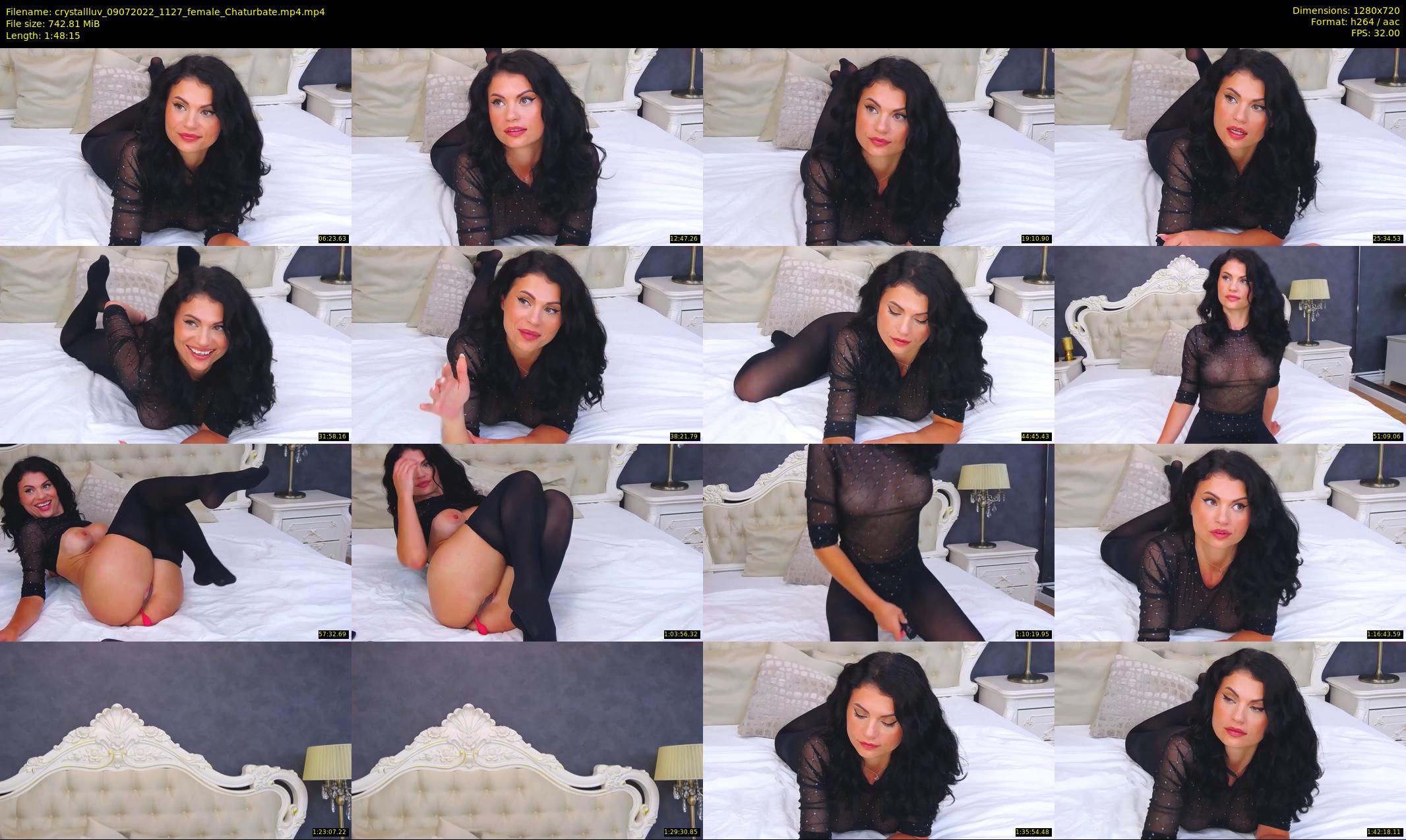 crystallluv — 109 minute Chaturbate female cam show recording, 720p, Jul 9, 2022