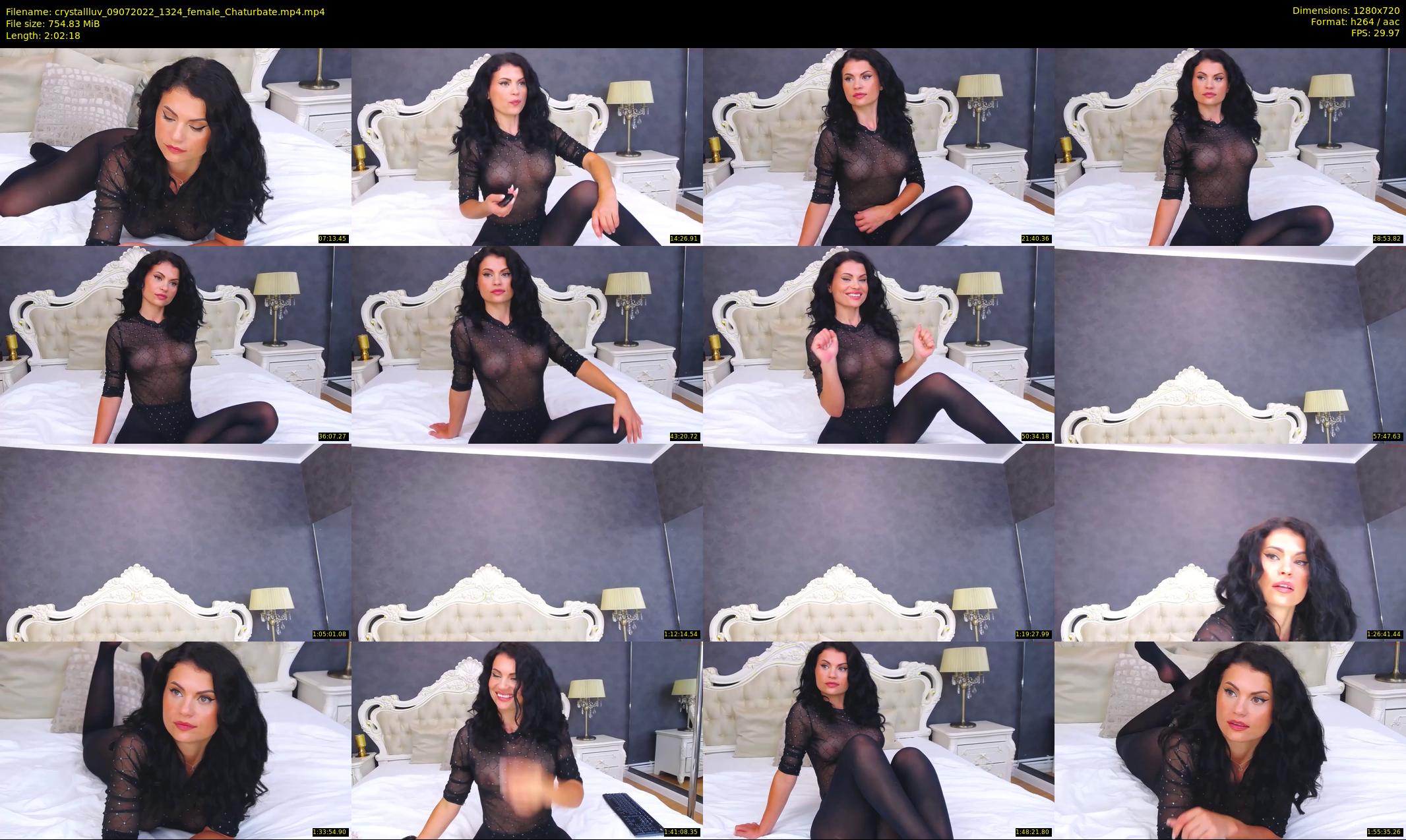 crystallluv — 123 minute Chaturbate female cam show recording, 720p, Jul 9, 2022