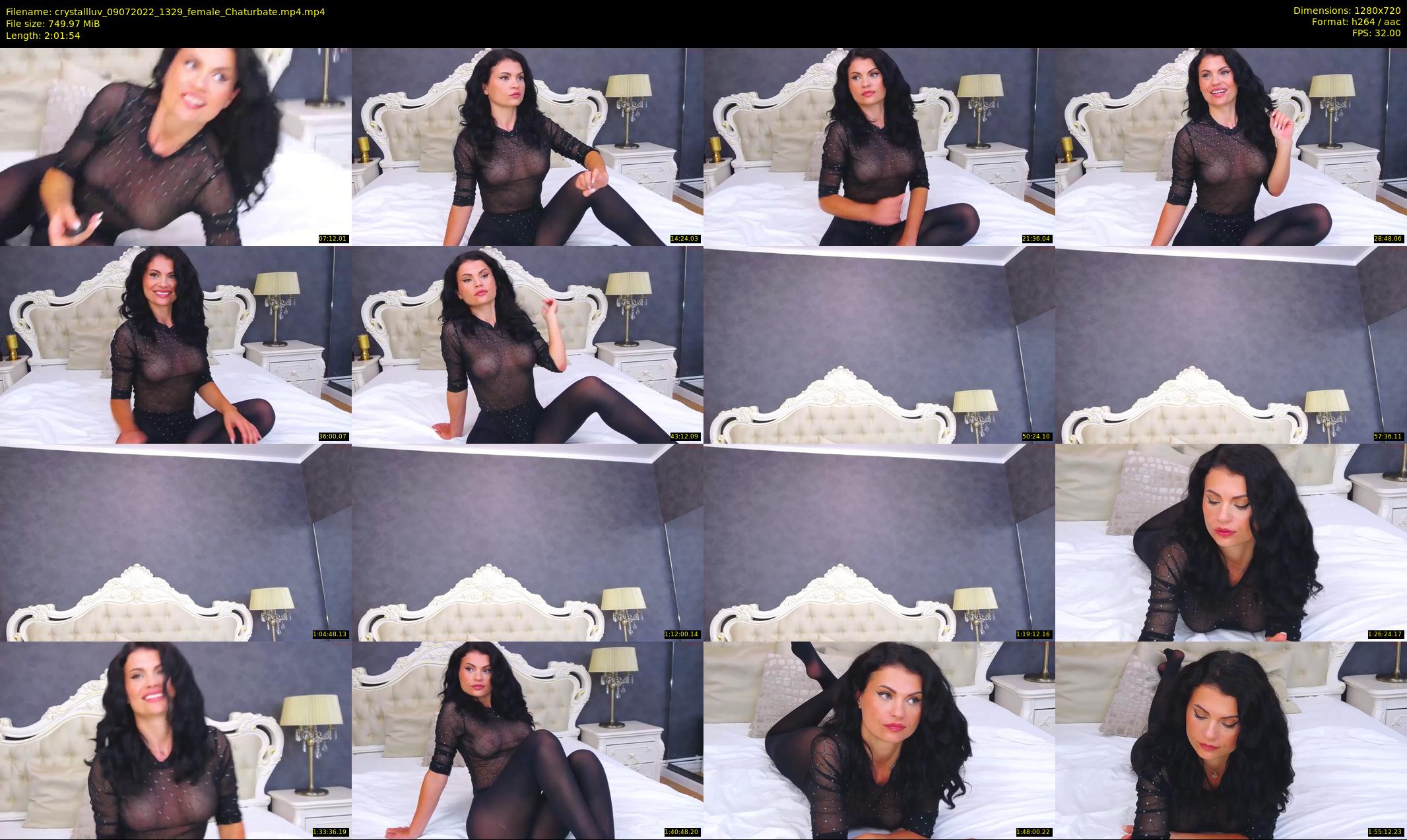 crystallluv — 122 minute Chaturbate female cam show recording, 720p, Jul 9, 2022