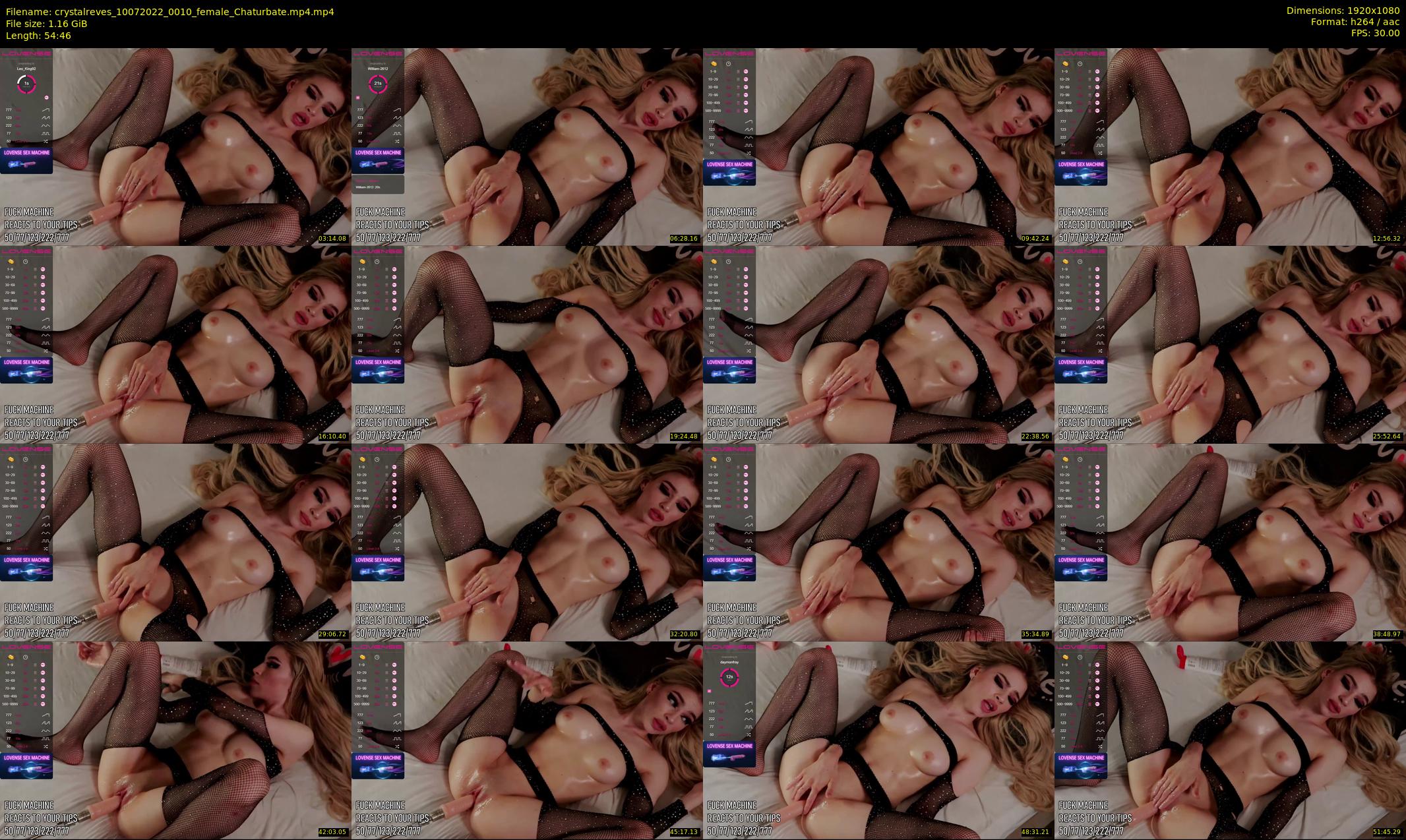 crystalreves — 55 minute Chaturbate couple cam show recording, 1080p, Jul 10, 2022