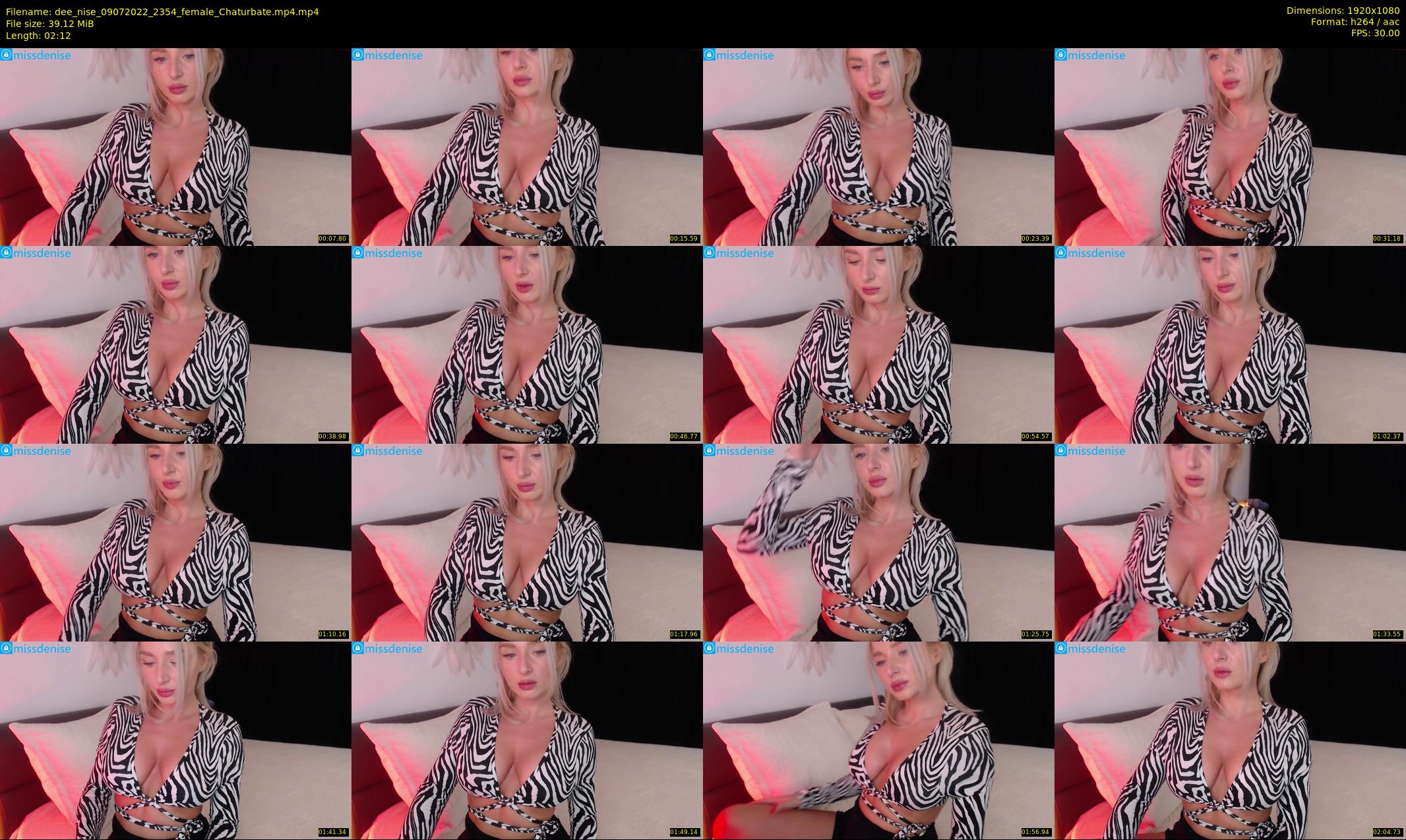 dee_nise — 3 minute Chaturbate female cam show recording, 1080p, Jul 9, 2022