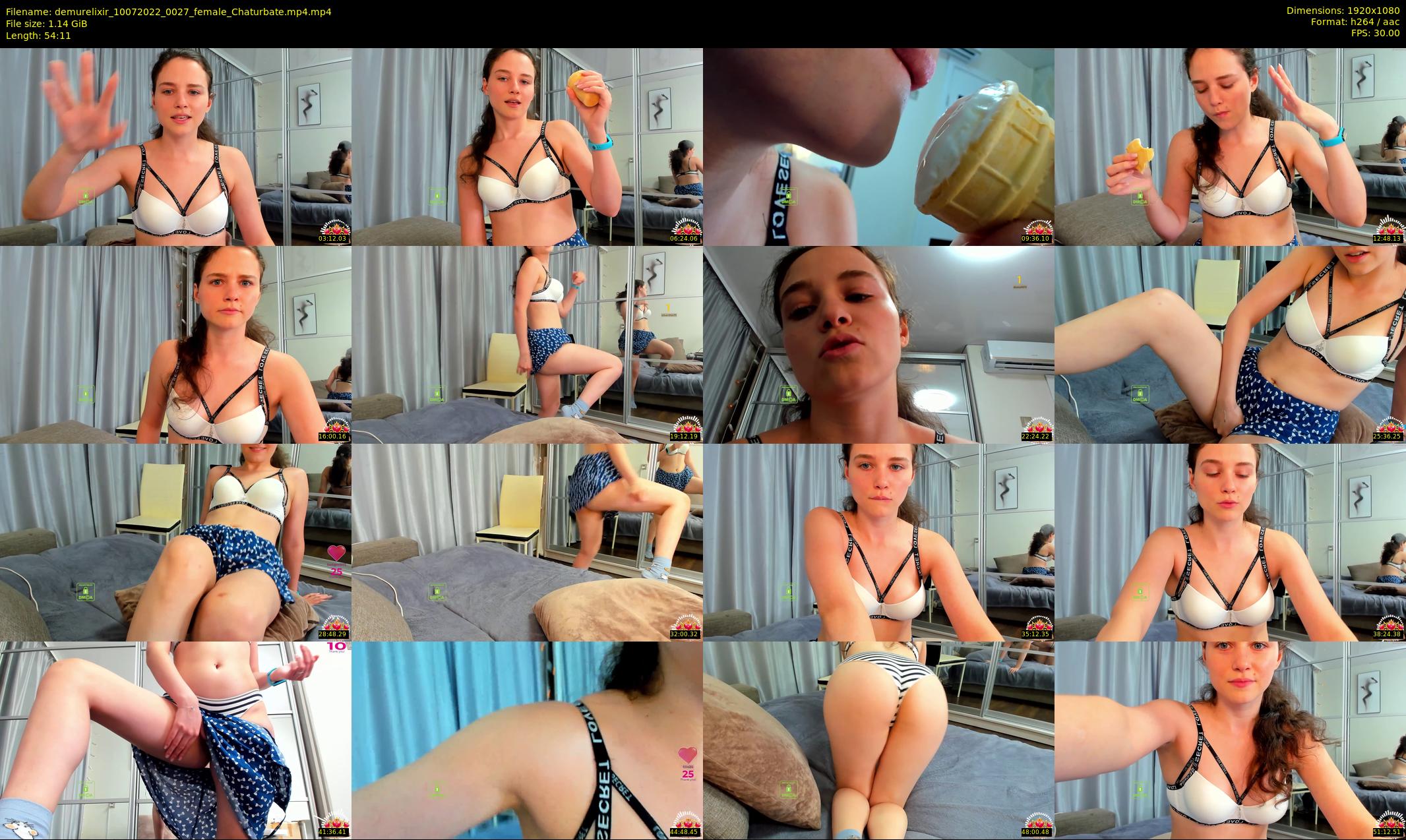 demurelixir — 55 minute Chaturbate female cam show recording, 1080p, Jul 10, 2022