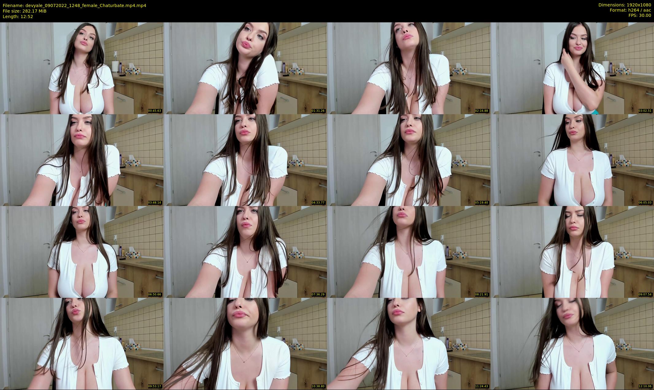 devyale — 13 minute Chaturbate female cam show recording, 1080p, Jul 9, 2022