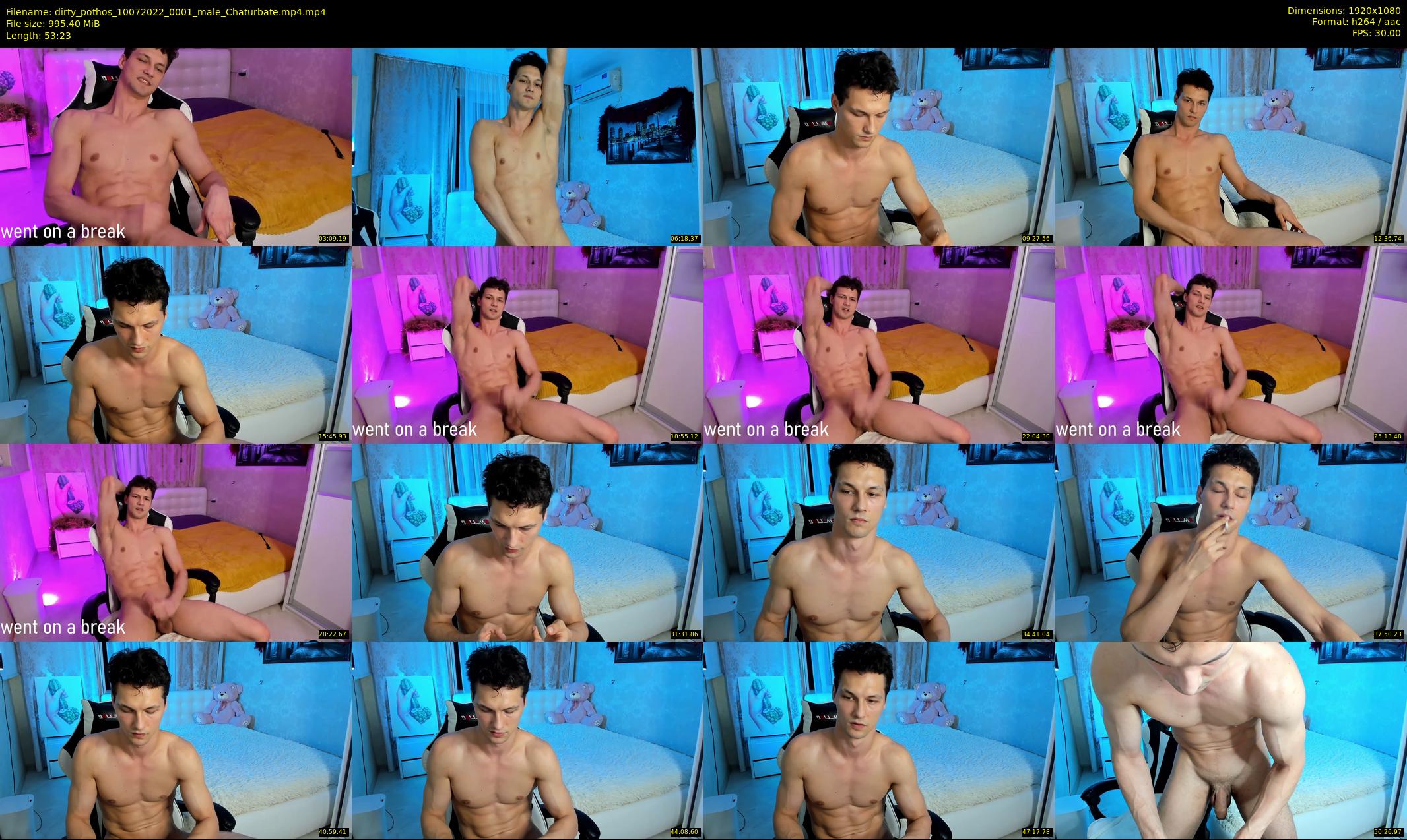 dirty_pothos — 54 minute Chaturbate male cam show recording, 1080p, Jul 10, 2022