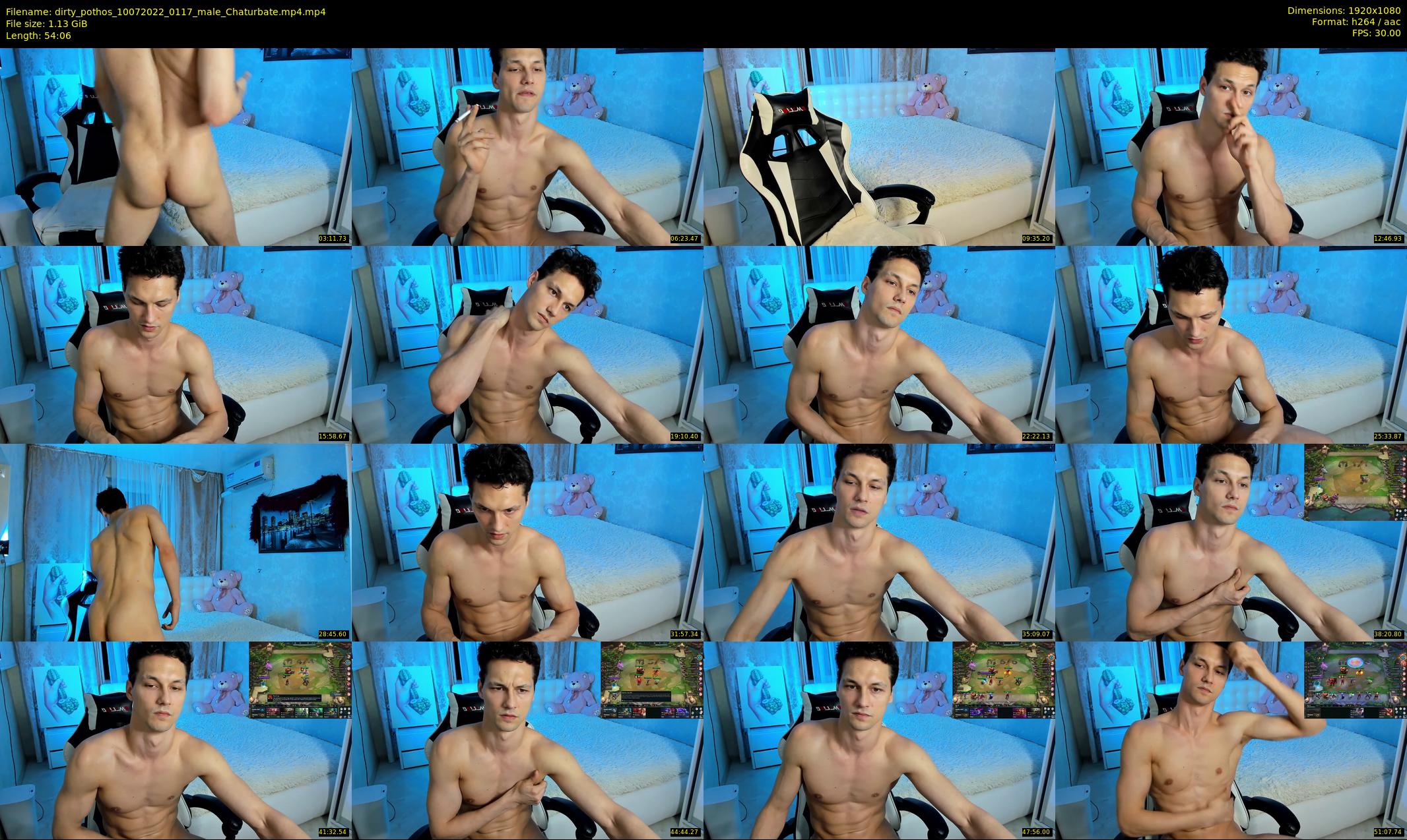 dirty_pothos — 55 minute Chaturbate male cam show recording, 1080p, Jul 10, 2022