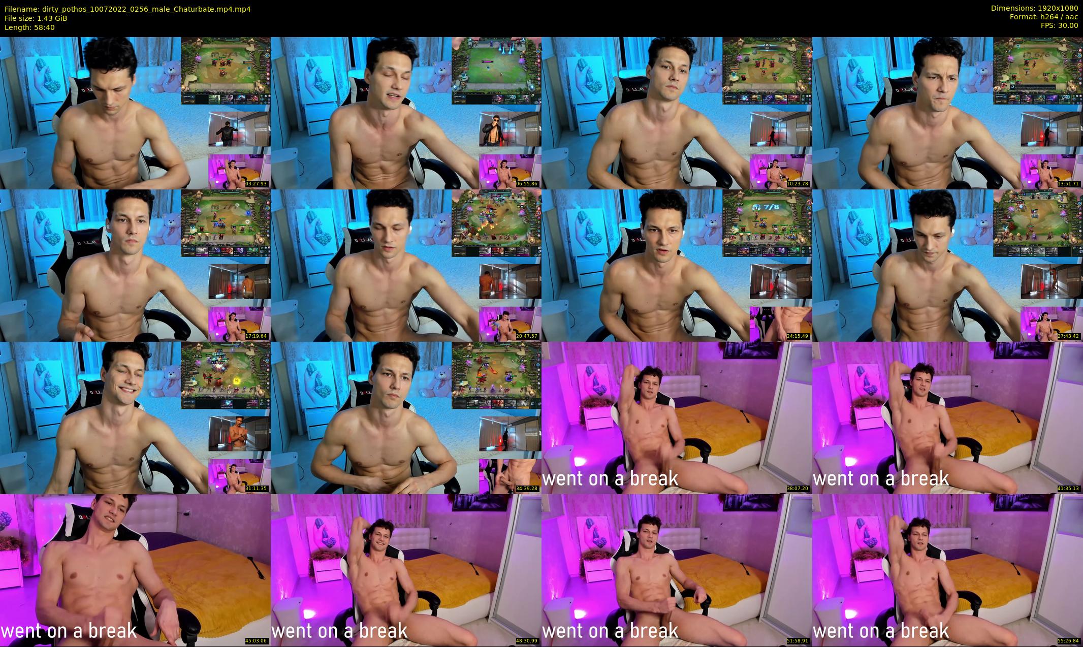 dirty_pothos — 59 minute Chaturbate male cam show recording, 1080p, Jul 10, 2022