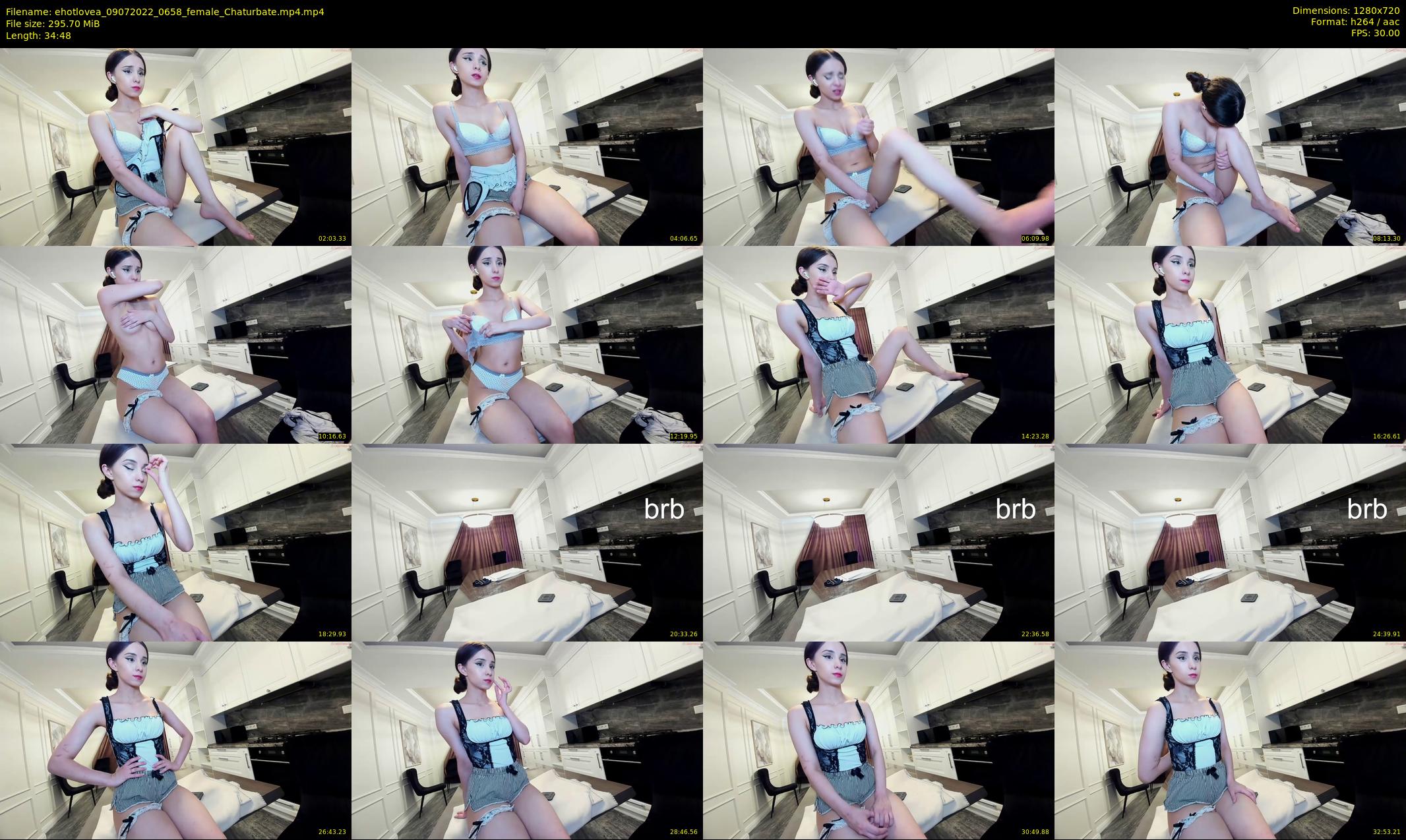 ehotlovea — 35 minute Chaturbate female cam show recording, 720p, Jul 9, 2022