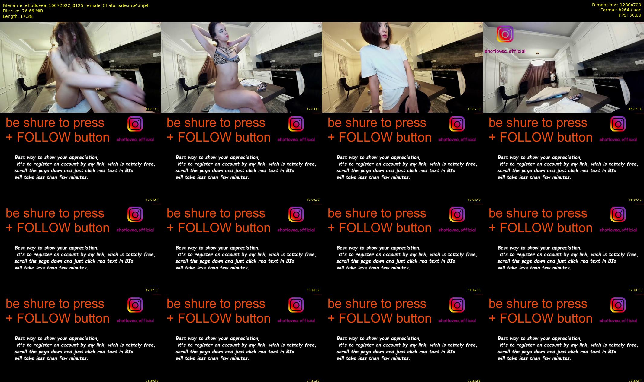 ehotlovea — 18 minute Chaturbate female cam show recording, 720p, Jul 10, 2022