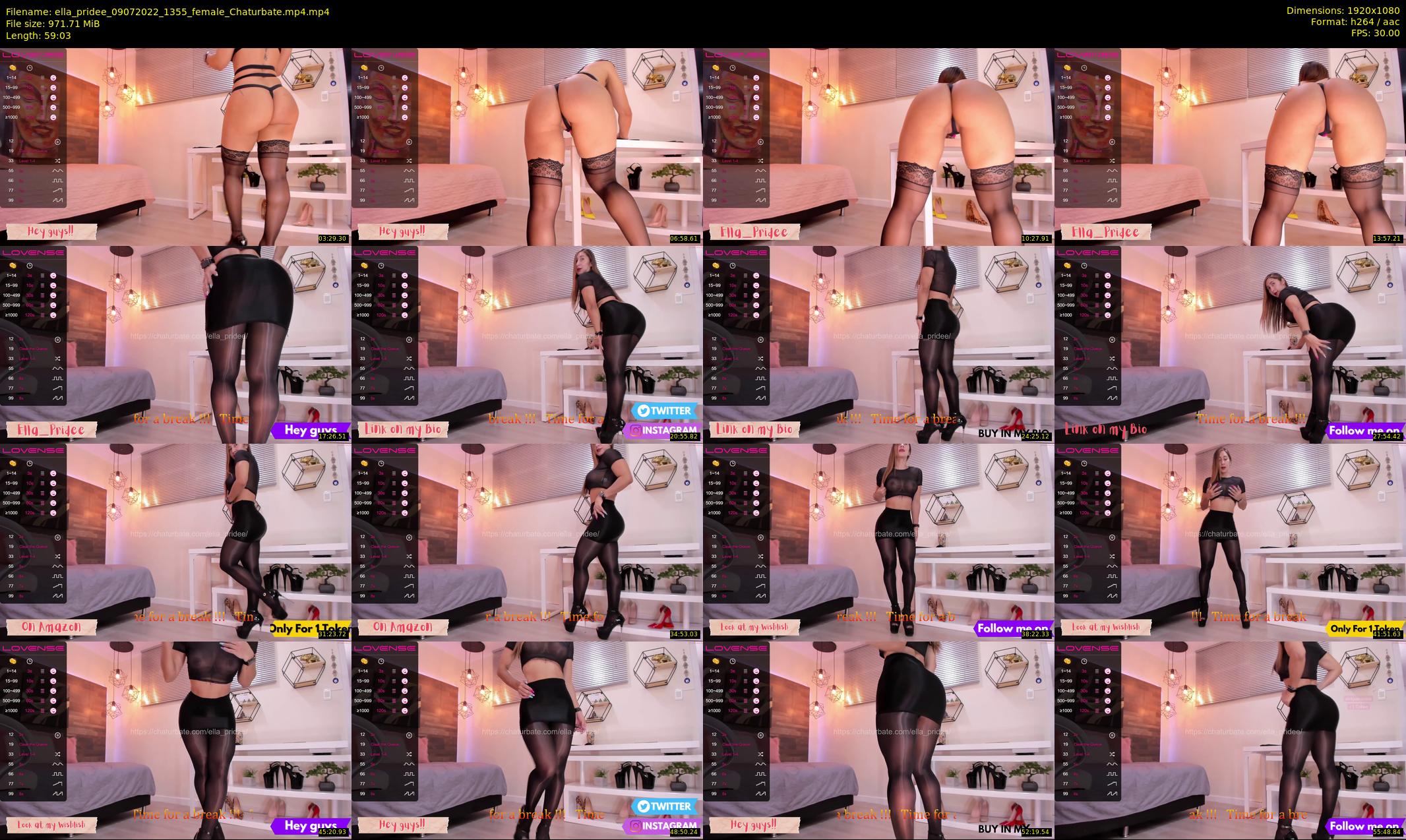 ella_pridee — 60 minute Chaturbate female cam show recording, 1080p, Jul 9, 2022