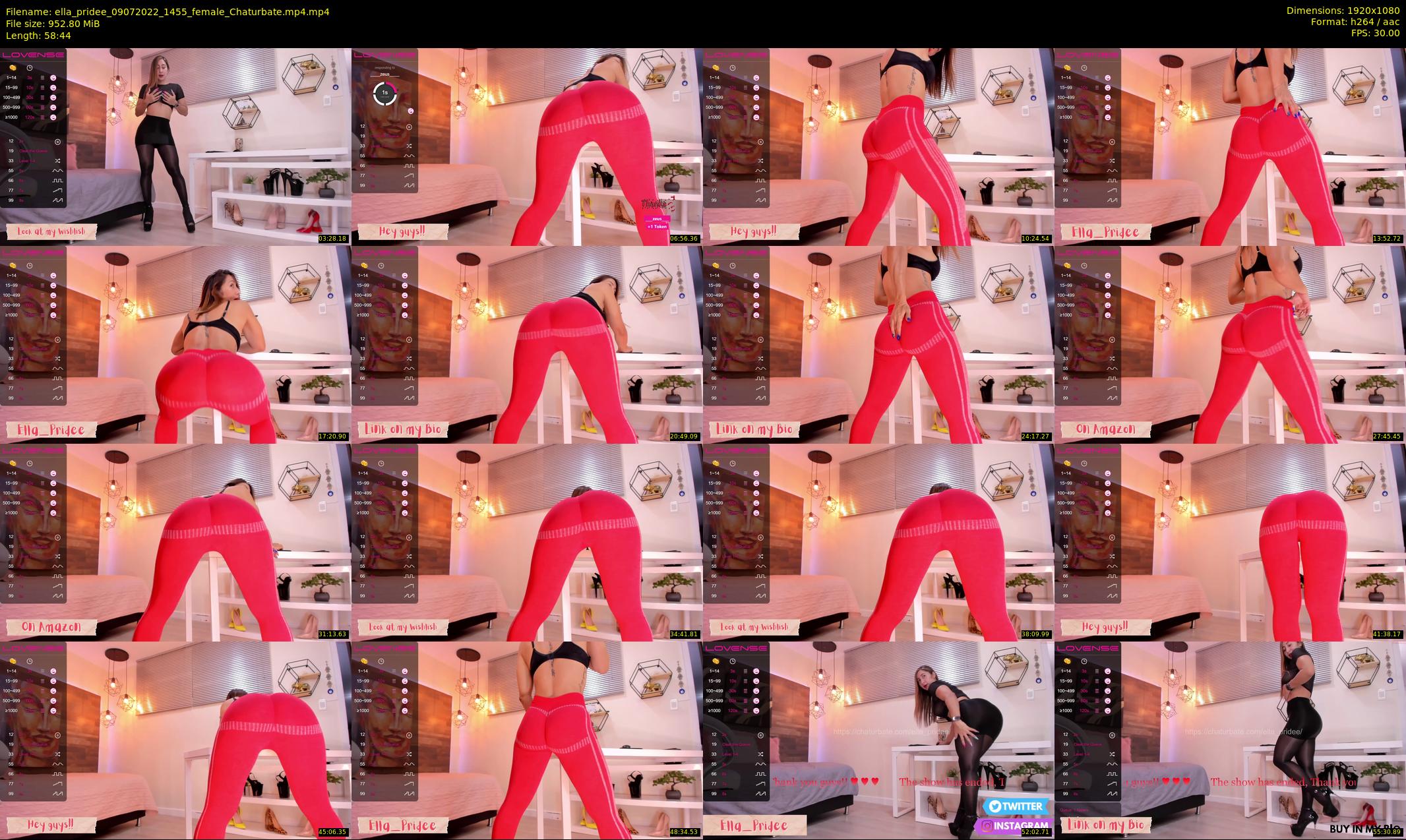 ella_pridee — 59 minute Chaturbate female cam show recording, 1080p, Jul 9, 2022
