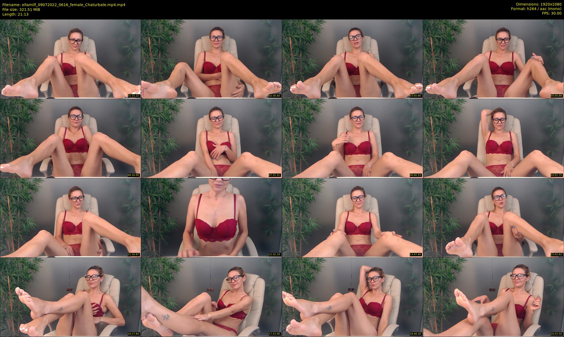 ellamilf — 22 minute Chaturbate female cam show recording, 1080p, Jul 9, 2022