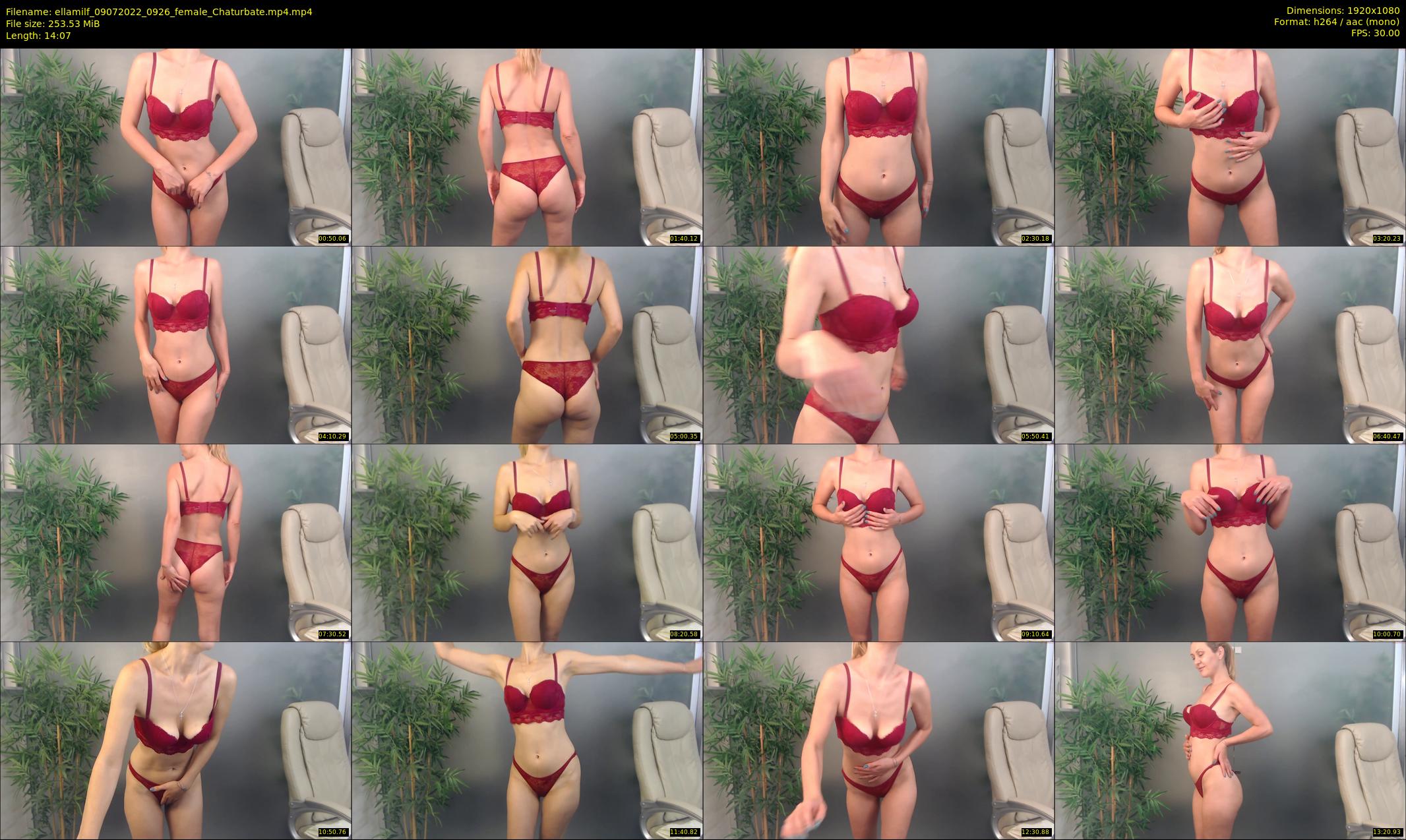 ellamilf — 15 minute Chaturbate female cam show recording, 1080p, Jul 9, 2022