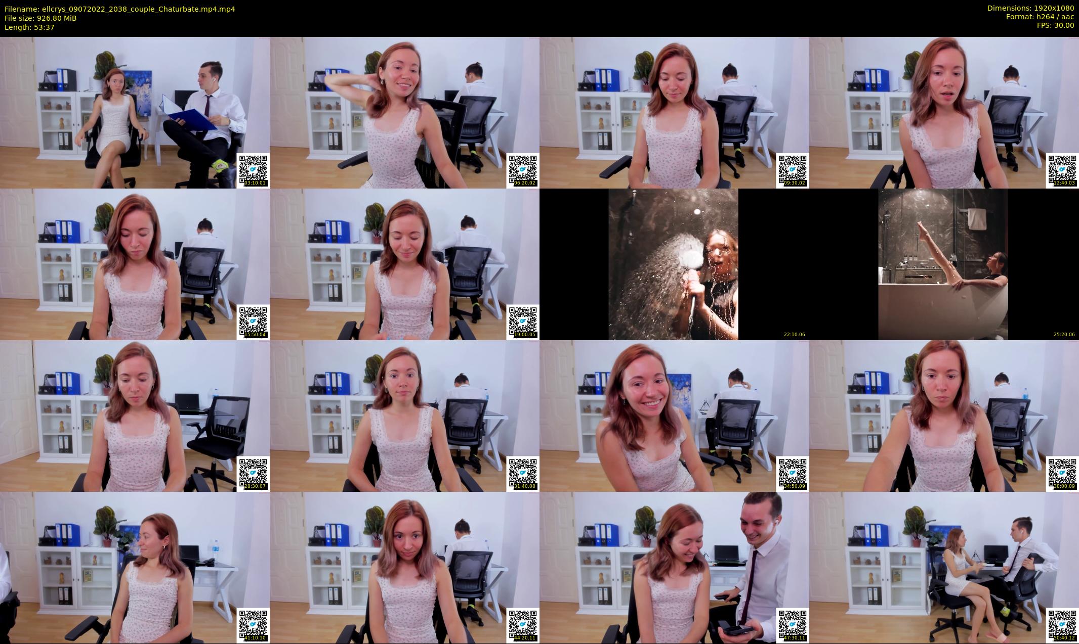 ellcrys — 54 minute Chaturbate couple cam show recording, 1080p, Jul 9, 2022