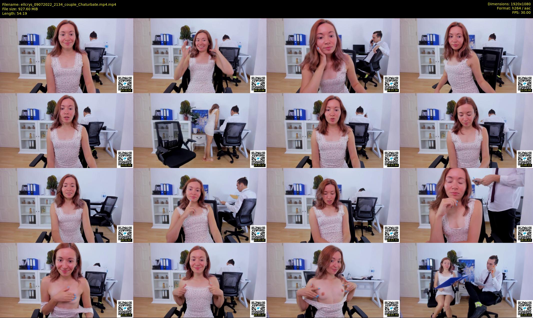 ellcrys — 55 minute Chaturbate couple cam show recording, 1080p, Jul 9, 2022