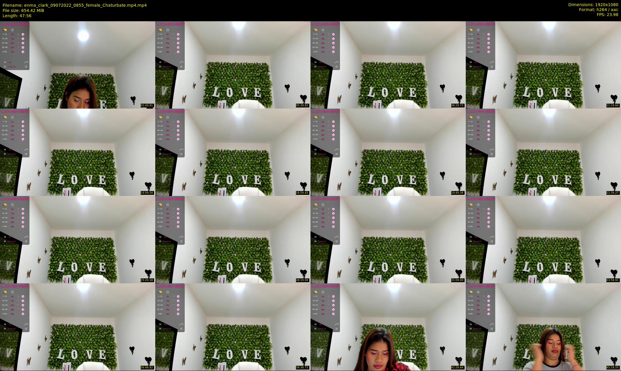 enma_clark — 48 minute Chaturbate female cam show recording, 1080p, Jul 9, 2022