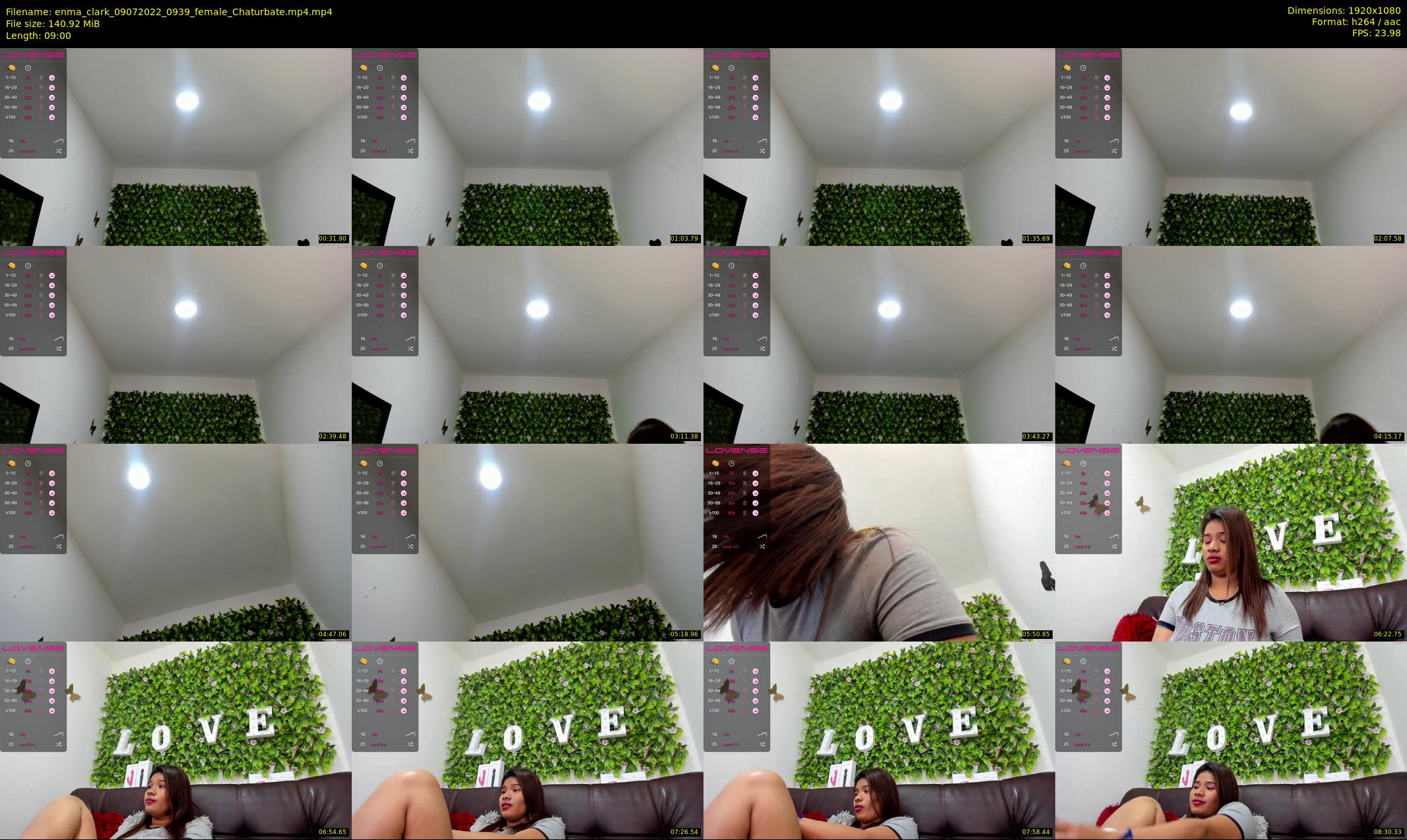 enma_clark — 9 minute Chaturbate female cam show recording, 1080p, Jul 9, 2022