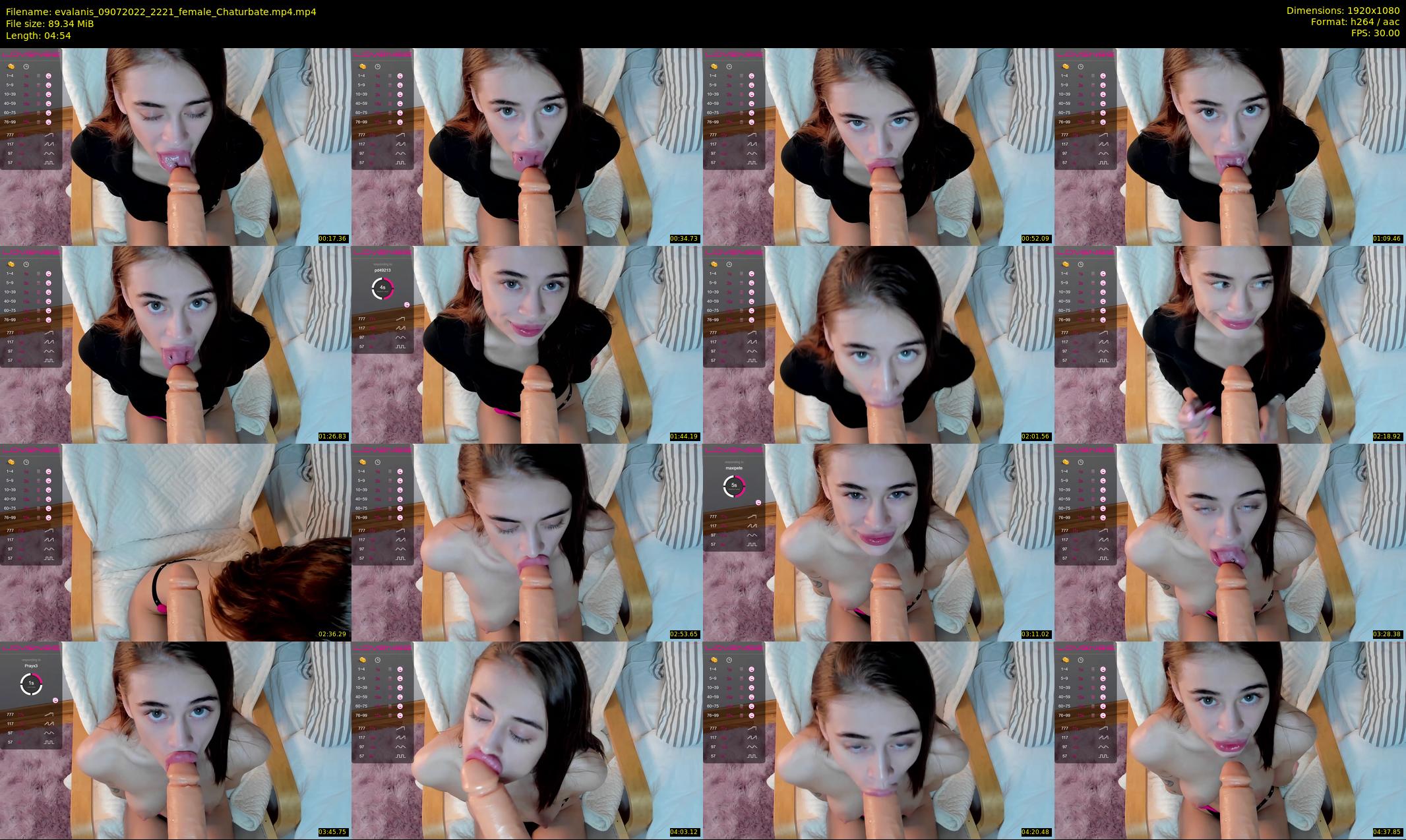 evalanis — 5 minute Chaturbate couple cam show recording, 1080p, Jul 9, 2022