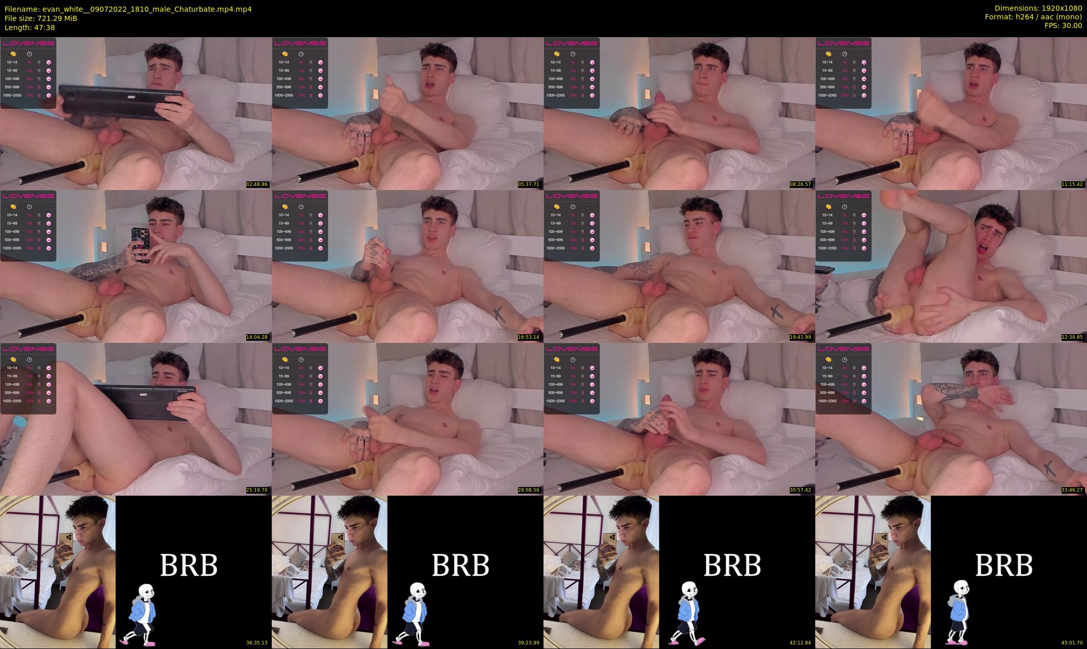 evan_white_ — 48 minute Chaturbate male cam show recording, 1080p, Jul 9, 2022