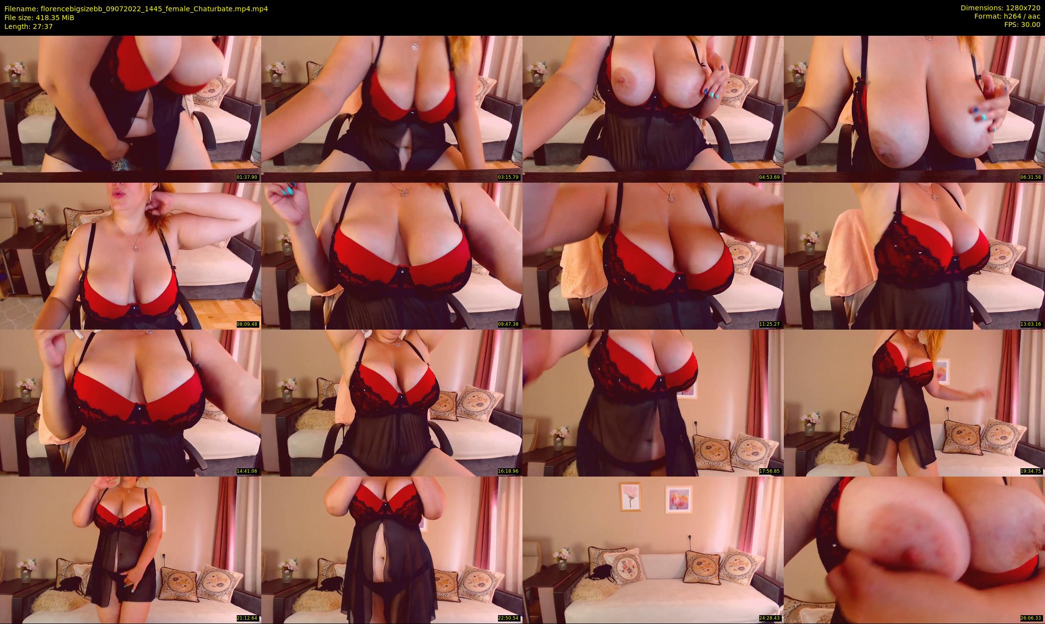florencebigsizebb — 28 minute Chaturbate female cam show recording, 720p, Jul 9, 2022