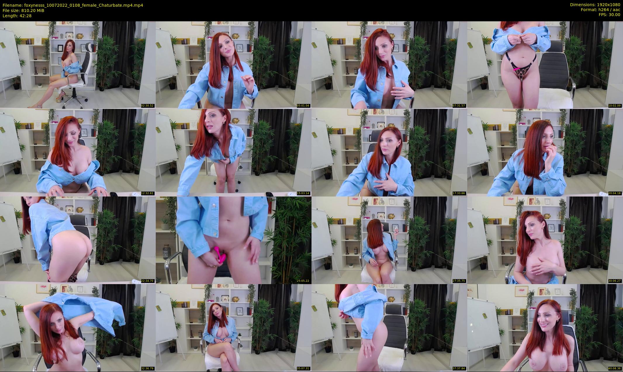 foxynesss — 43 minute Chaturbate female cam show recording, 1080p, Jul 10, 2022