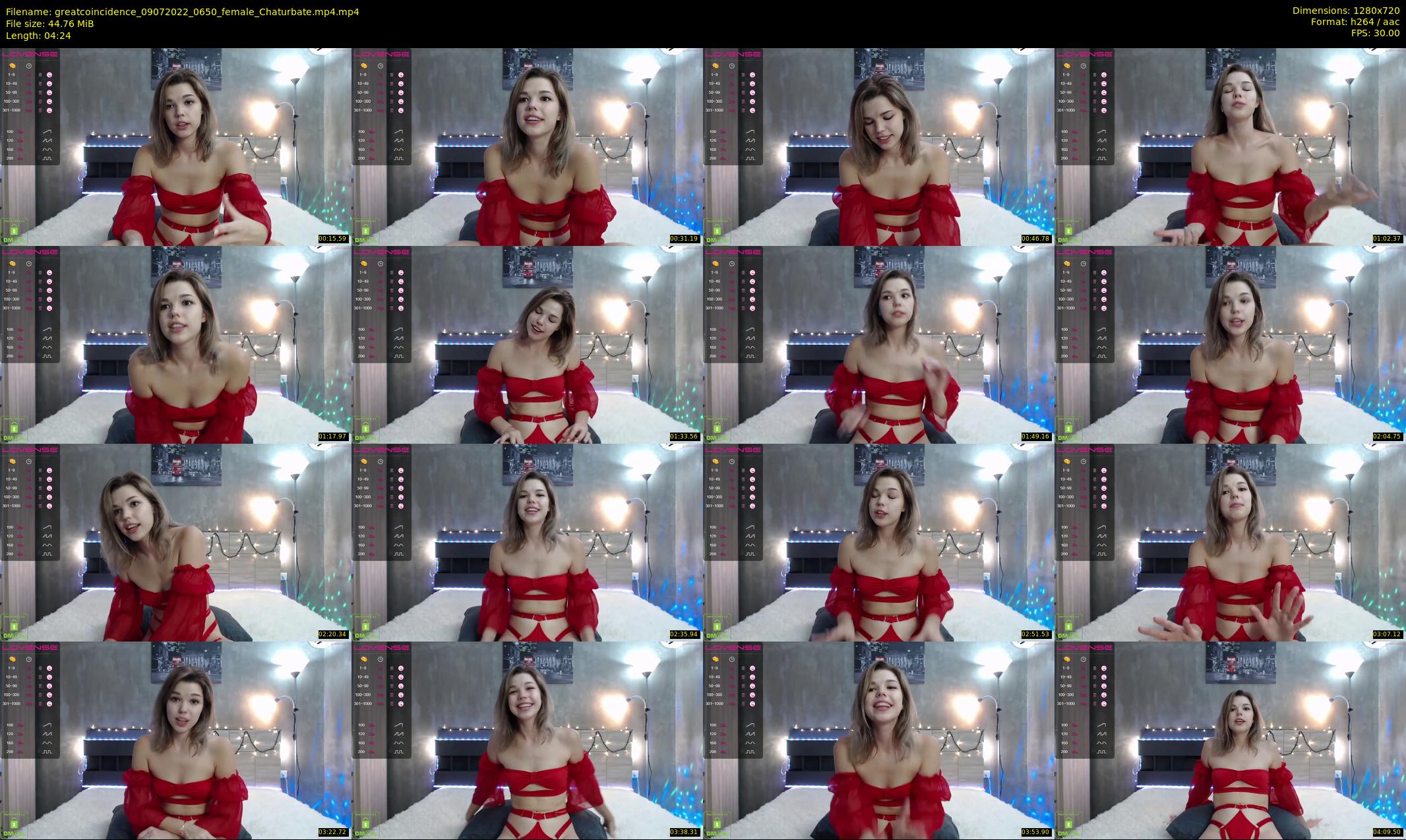 greatcoincidence — 5 minute Chaturbate female cam show recording, 720p, Jul 9, 2022