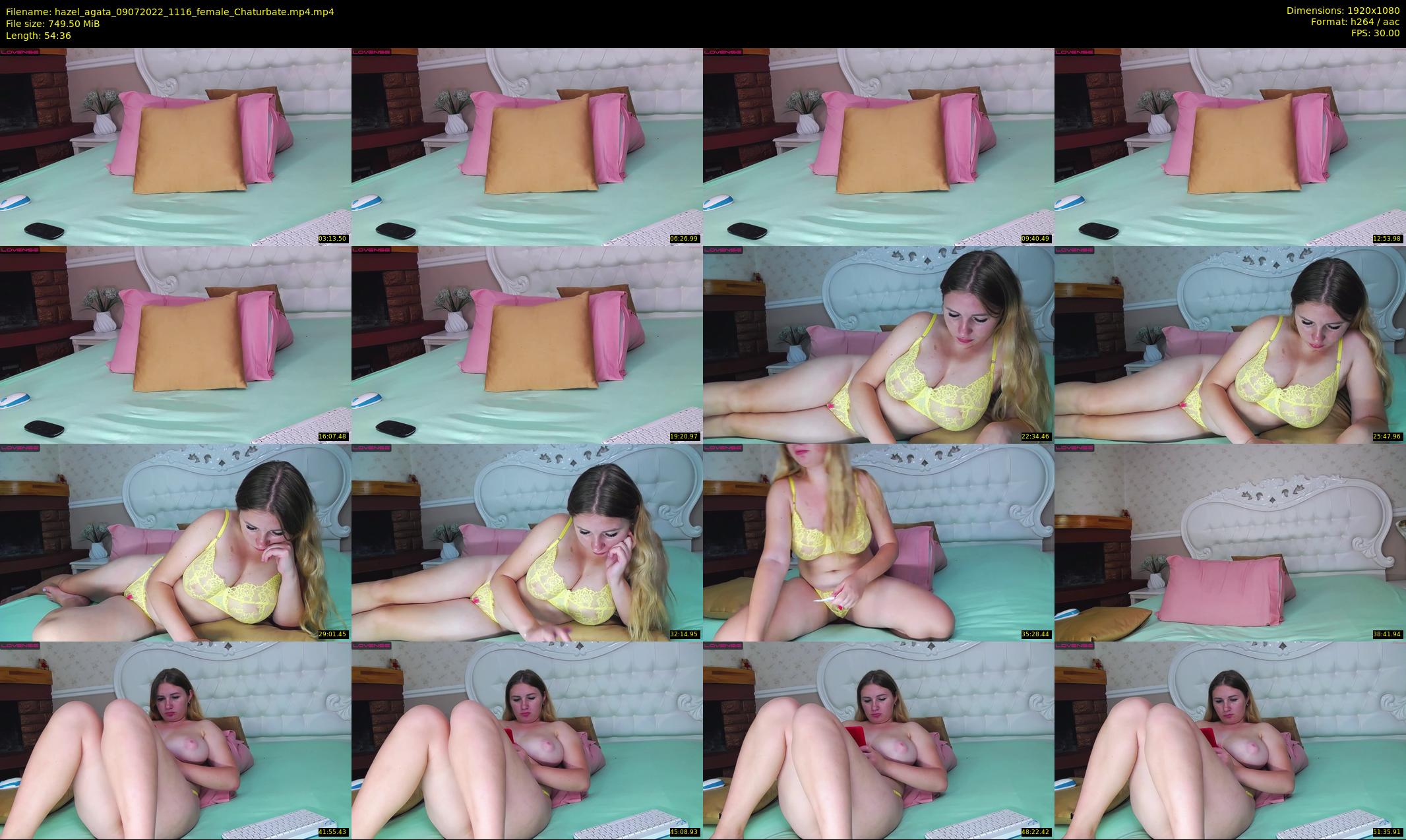 hazel_agata — 55 minute Chaturbate female cam show recording, 1080p, Jul 9, 2022