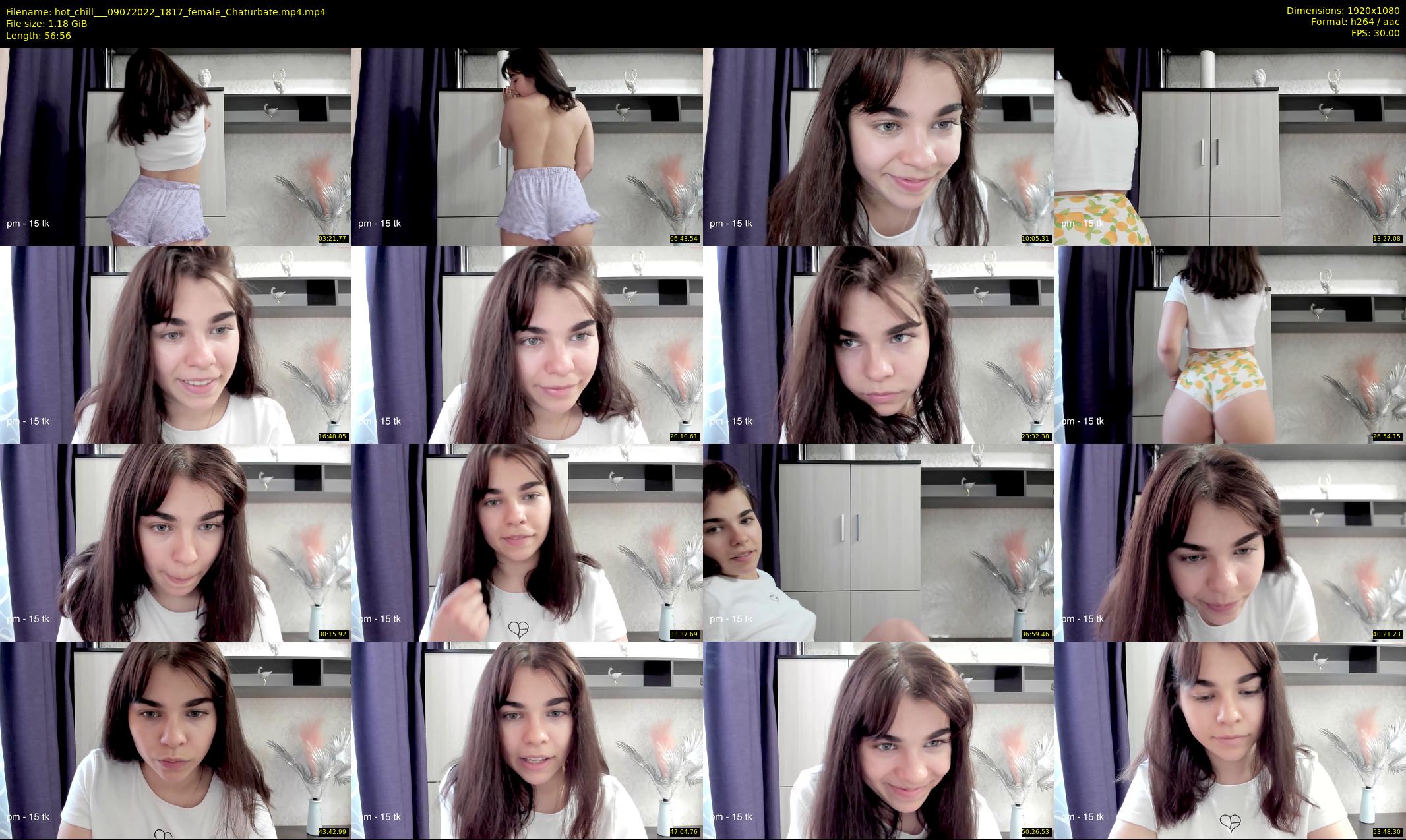 hot_chill__ — 57 minute Chaturbate female cam show recording, 1080p, Jul 9, 2022