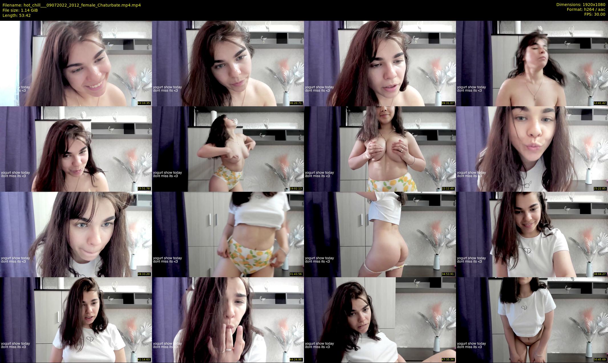 hot_chill__ — 54 minute Chaturbate female cam show recording, 1080p, Jul 9, 2022
