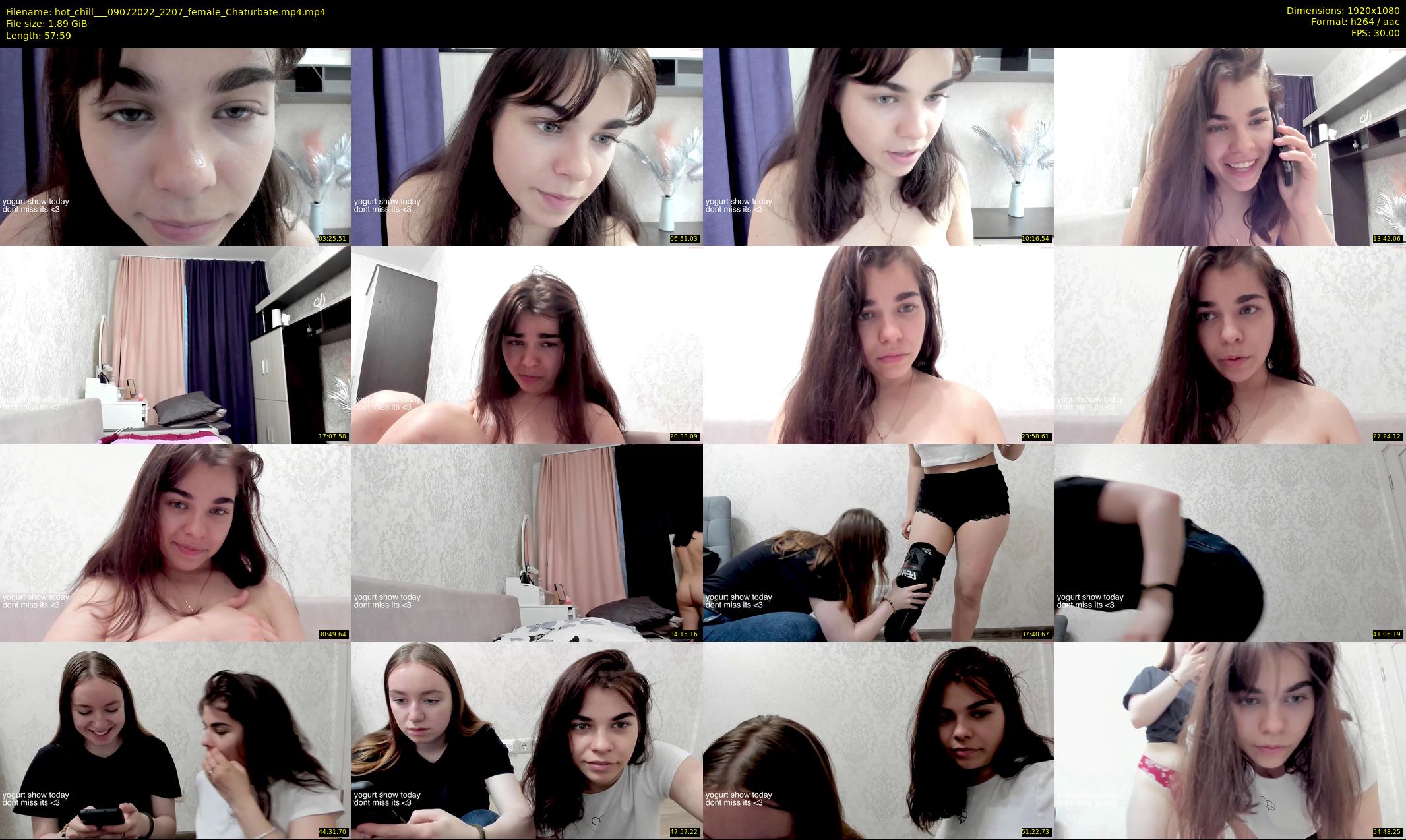 hot_chill__ — 58 minute Chaturbate female cam show recording, 1080p, Jul 9, 2022