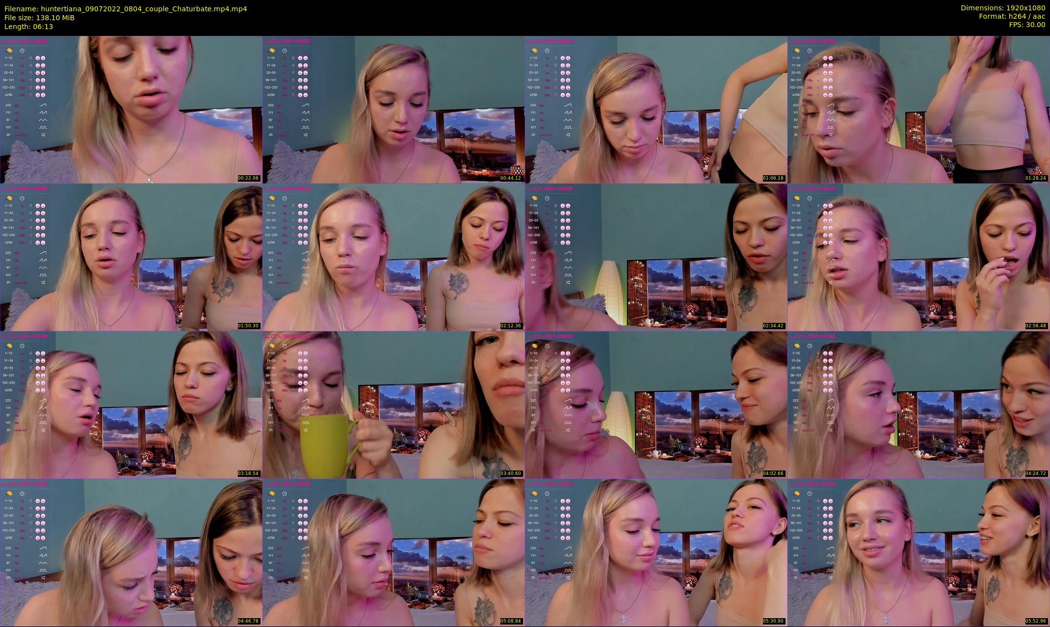 huntertiana — 7 minute Chaturbate female cam show recording, 1080p, Jul 9, 2022