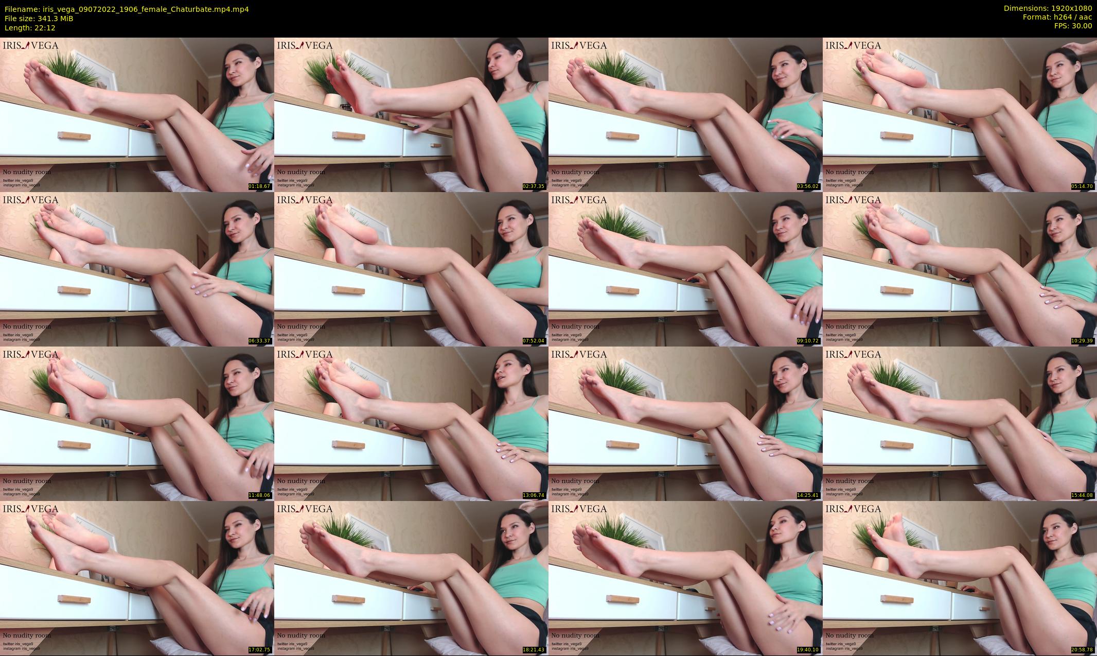iris_vega — 23 minute Chaturbate female cam show recording, 1080p, Jul 9, 2022
