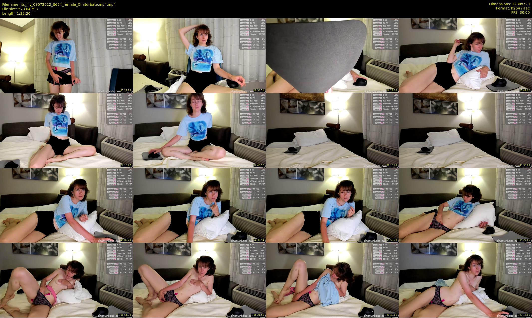 its_lily — 93 minute Chaturbate female cam show recording, 720p, Jul 9, 2022