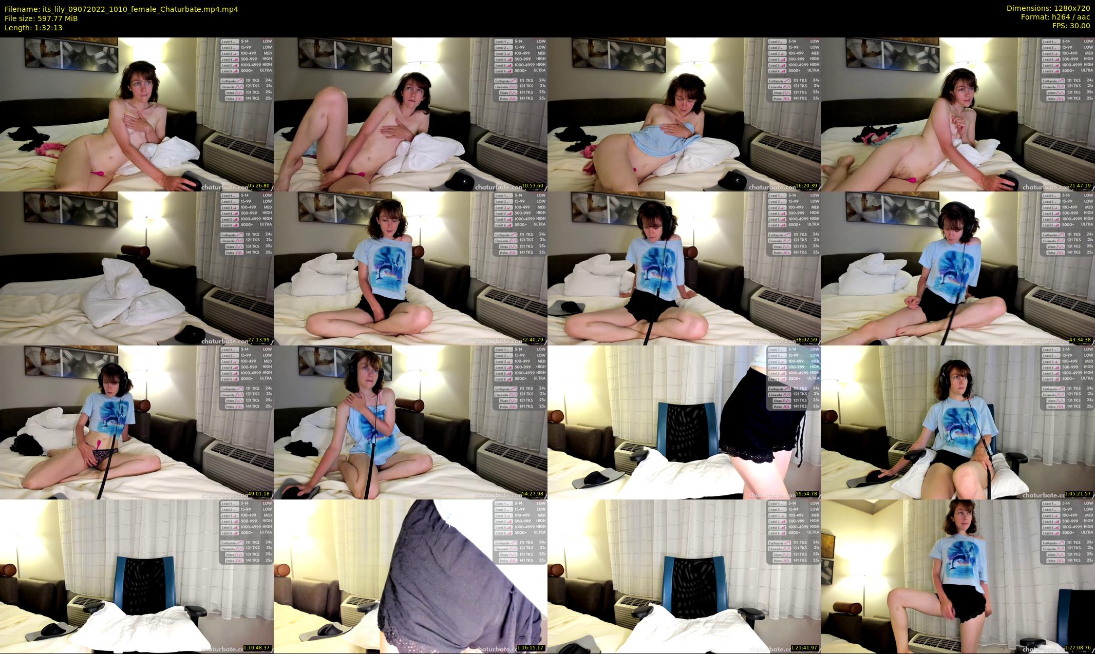 its_lily — 93 minute Chaturbate female cam show recording, 720p, Jul 9, 2022