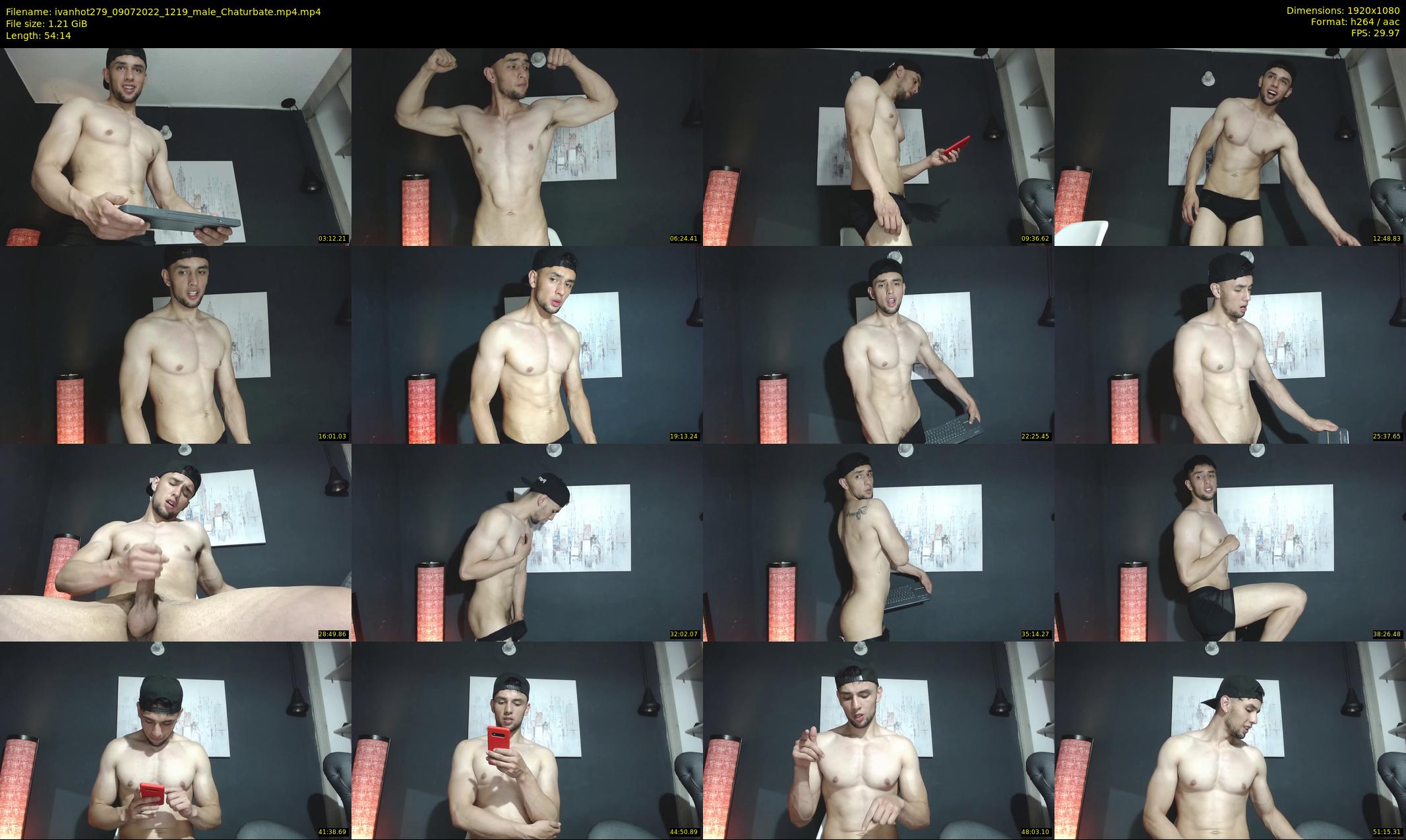 ivanhot279 — 55 minute Chaturbate male cam show recording, 1080p, Jul 9, 2022