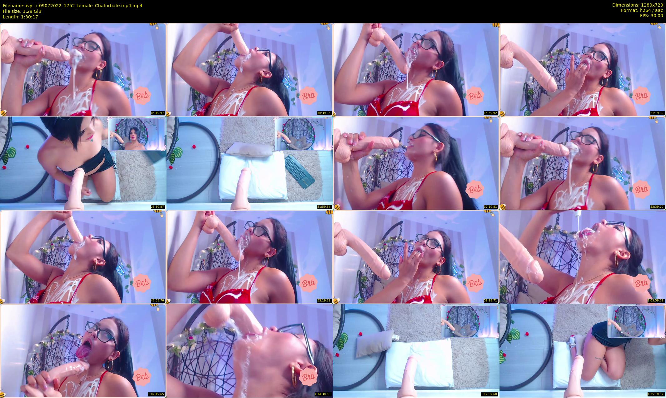 ivy_li — 91 minute Chaturbate female cam show recording, 720p, Jul 9, 2022