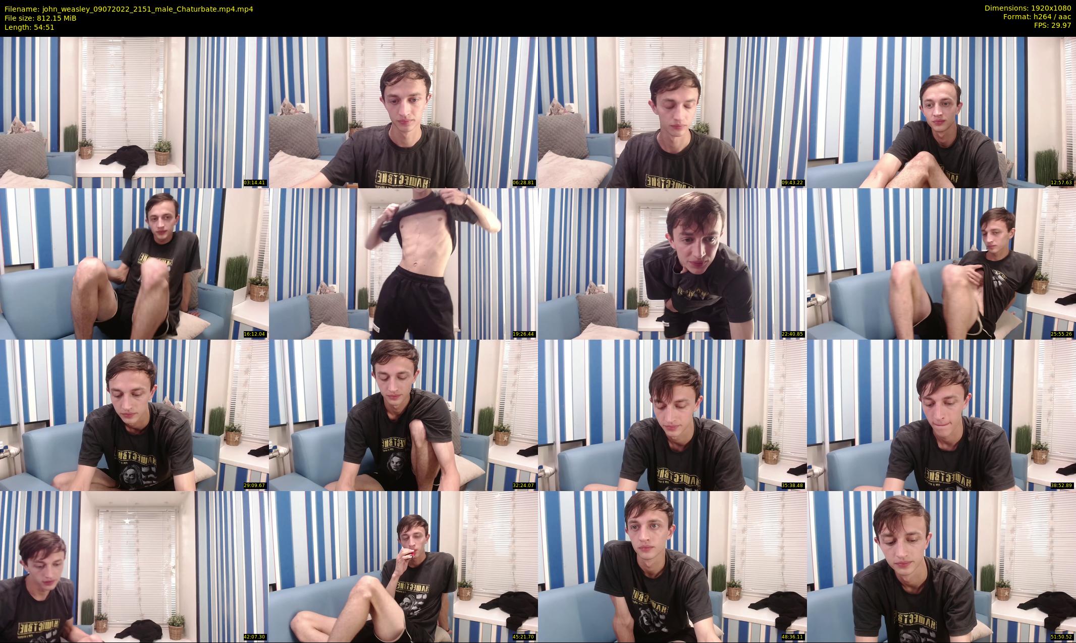 john_weasley — 55 minute Chaturbate male cam show recording, 1080p, Jul 9, 2022