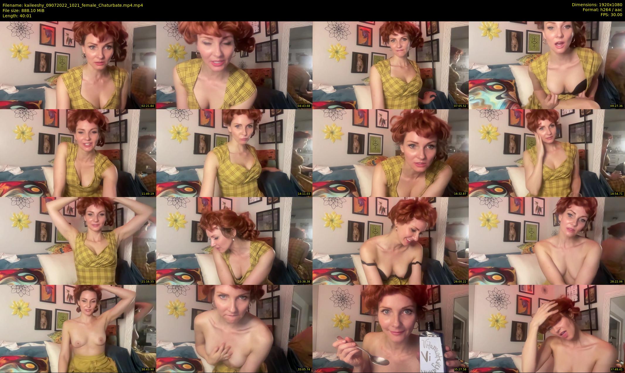kaileeshy — 41 minute Chaturbate female cam show recording, 1080p, Jul 9, 2022