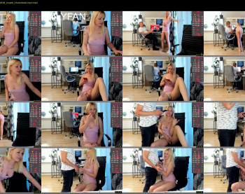 karinadeniss — 57 minute Chaturbate couple cam show recording, 1080p, Jul 9, 2022