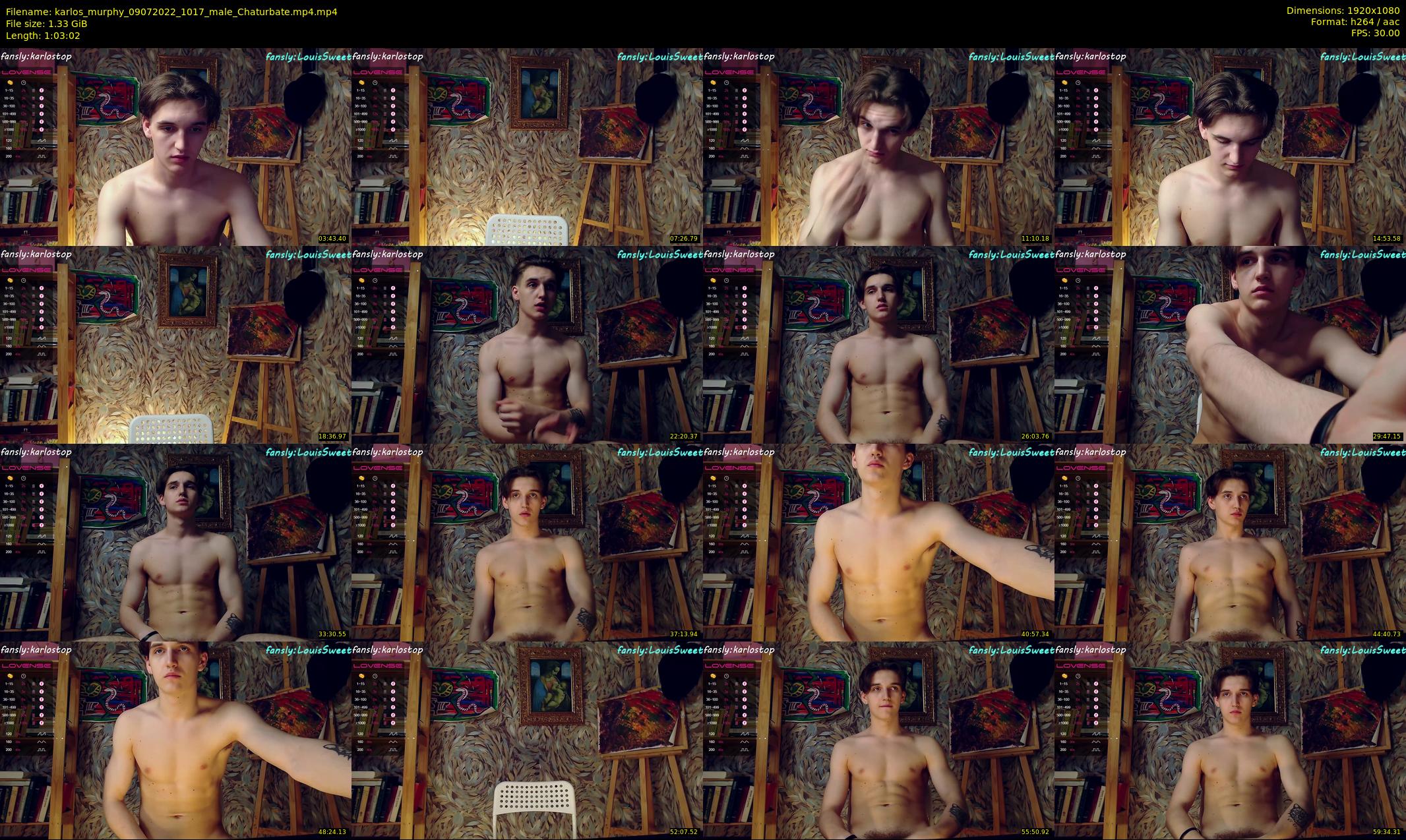 karlos_murphy — 64 minute Chaturbate male cam show recording, 1080p, Jul 9, 2022