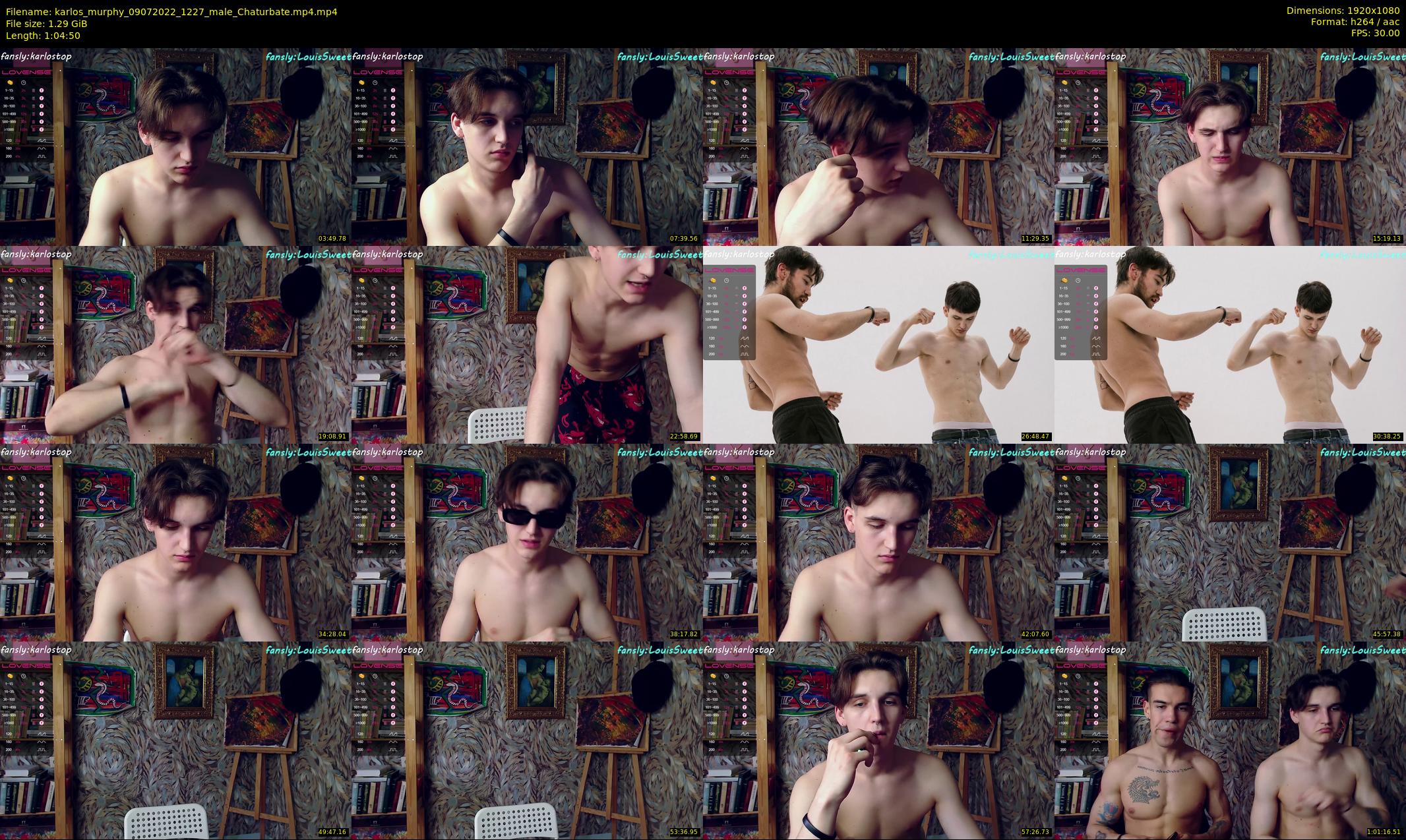 karlos_murphy — 65 minute Chaturbate male cam show recording, 1080p, Jul 9, 2022