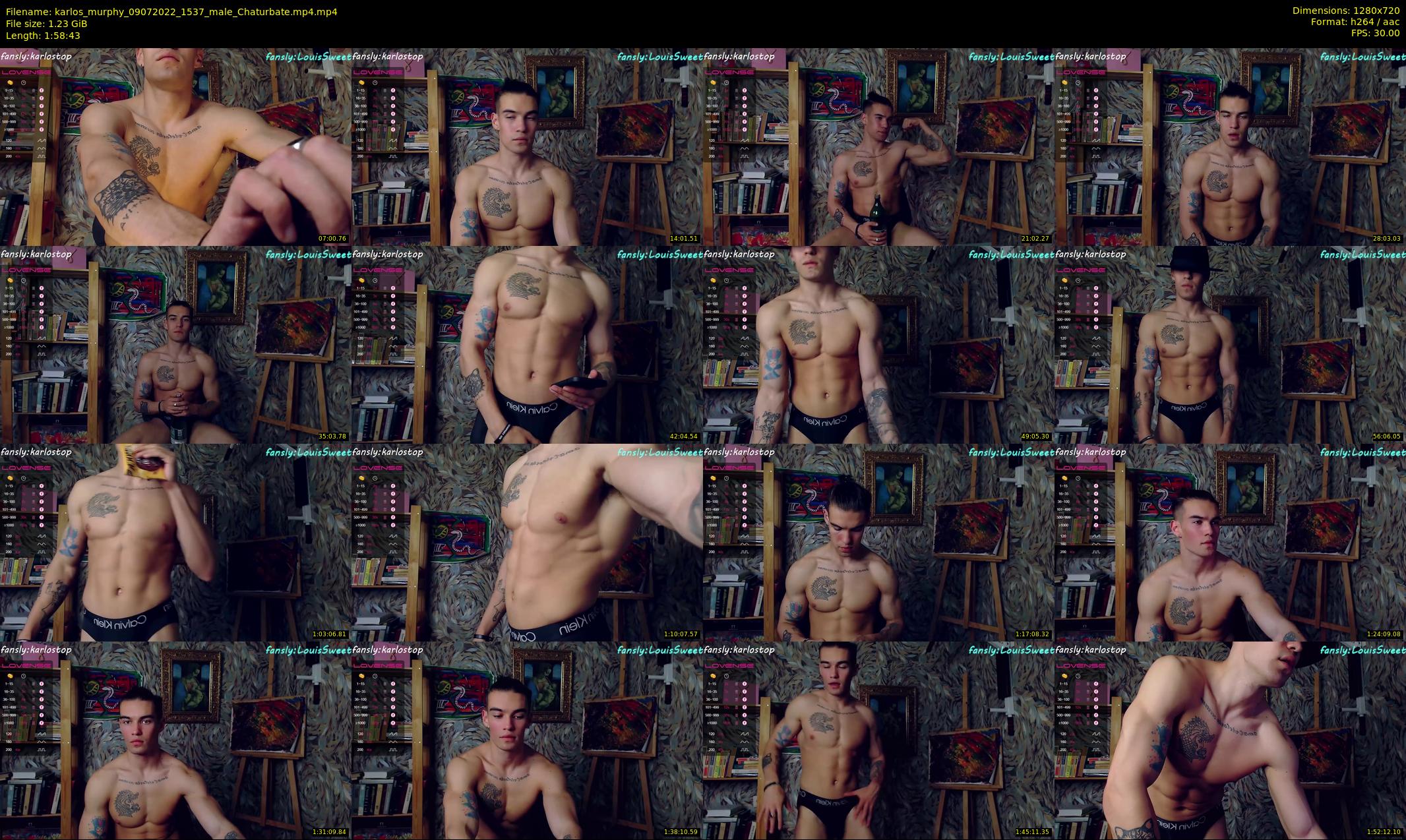 karlos_murphy — 119 minute Chaturbate male cam show recording, 720p, Jul 9, 2022