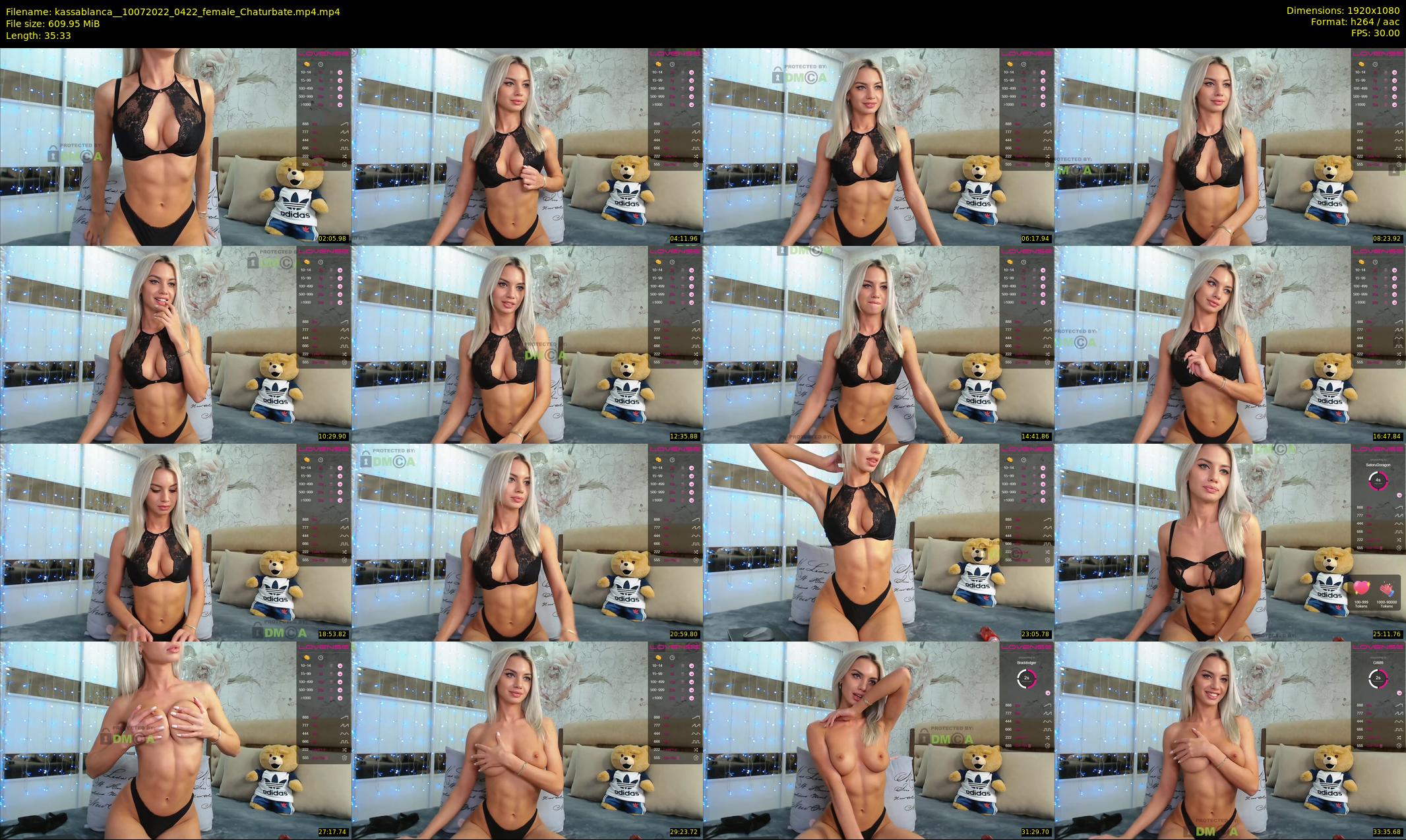 kassablanca_ — 36 minute Chaturbate female cam show recording, 1080p, Jul 10, 2022