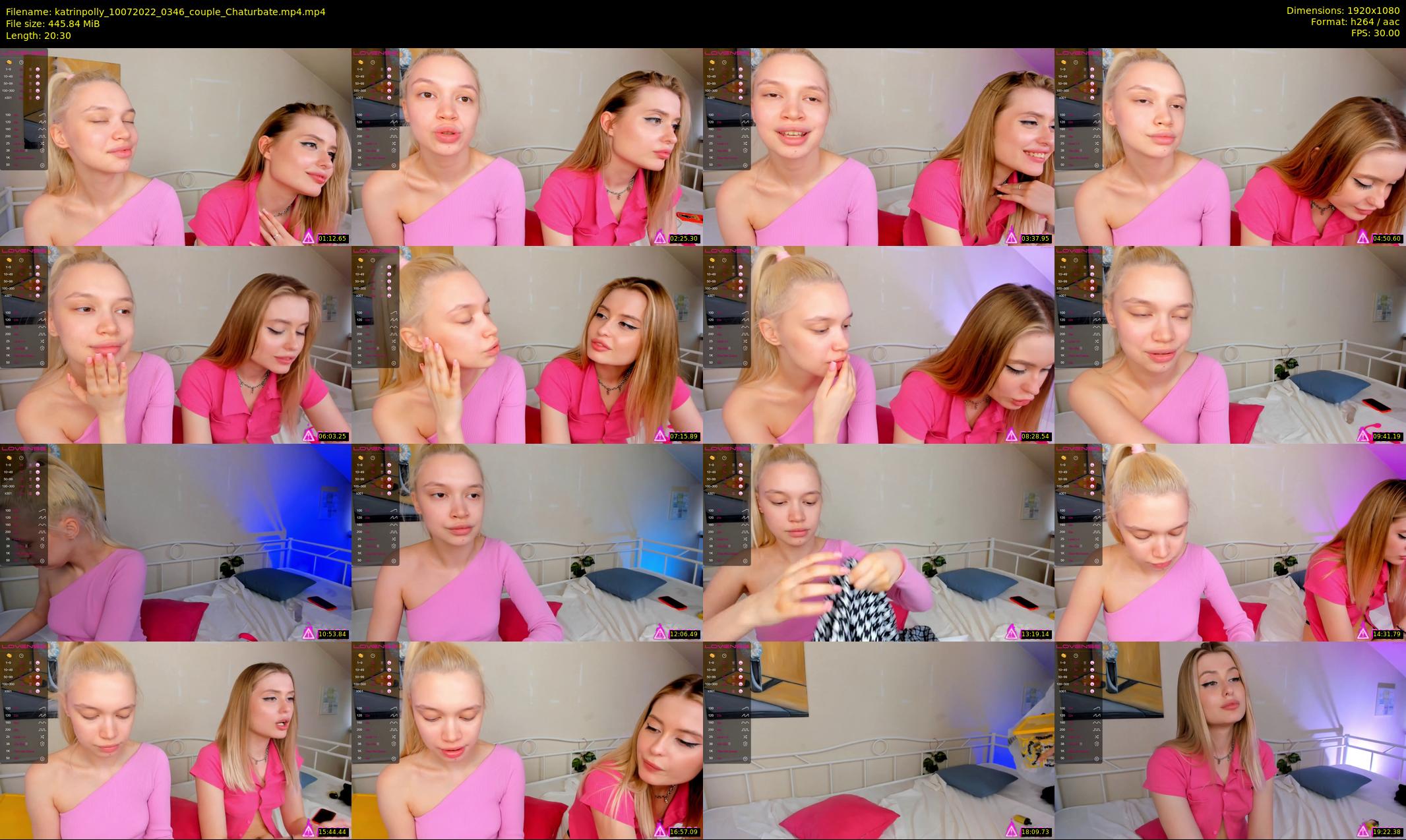 katrinpolly — 21 minute Chaturbate couple cam show recording, 1080p, Jul 10, 2022